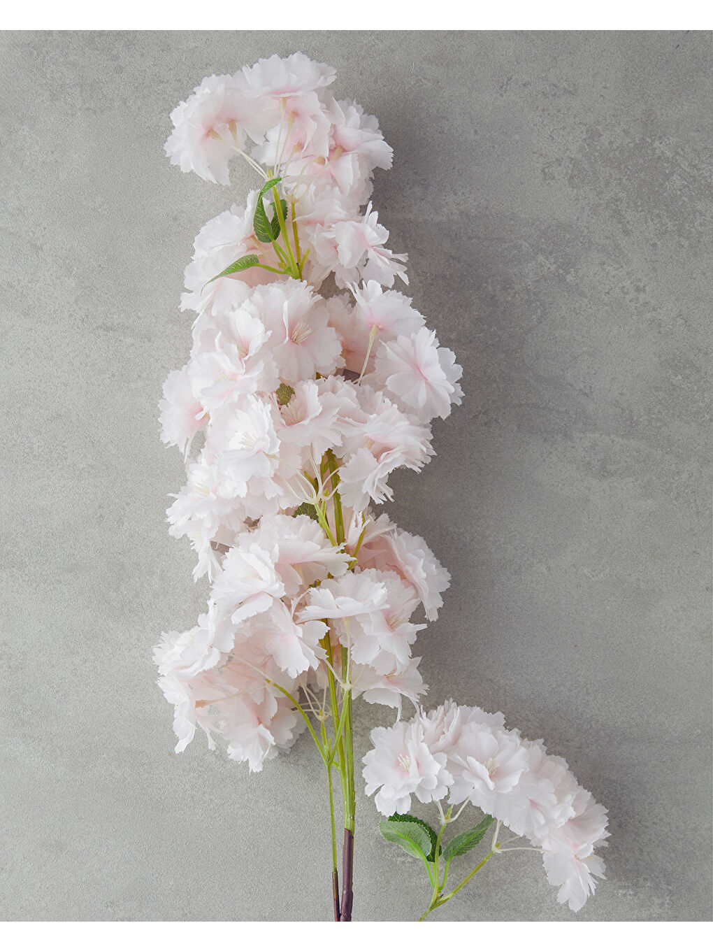 Cherry Branch Tek Dal Yapay Çiçek Açık Pembe-1