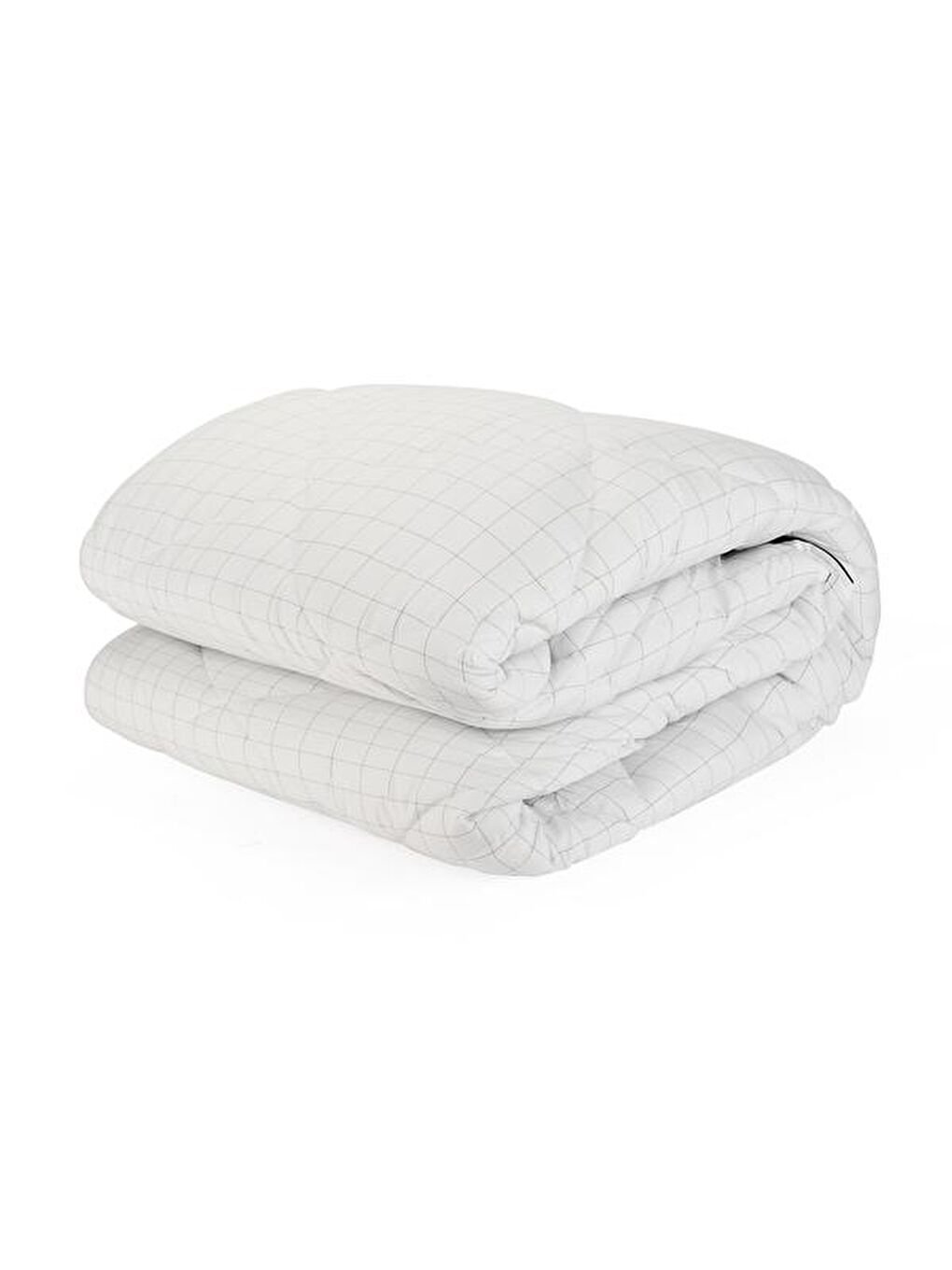 Soft Antistress Tek Kişilik Yorgan - Beyaz - 155x215 cm-1