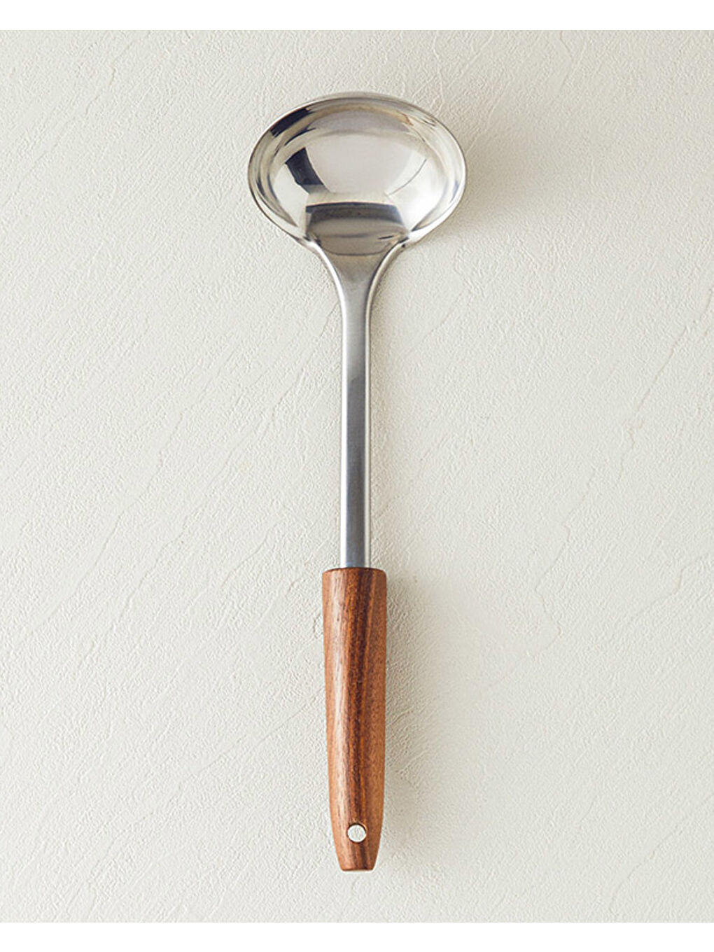 English Home Kahverengi Woody Ladle Çelik Kepçe Kahve
