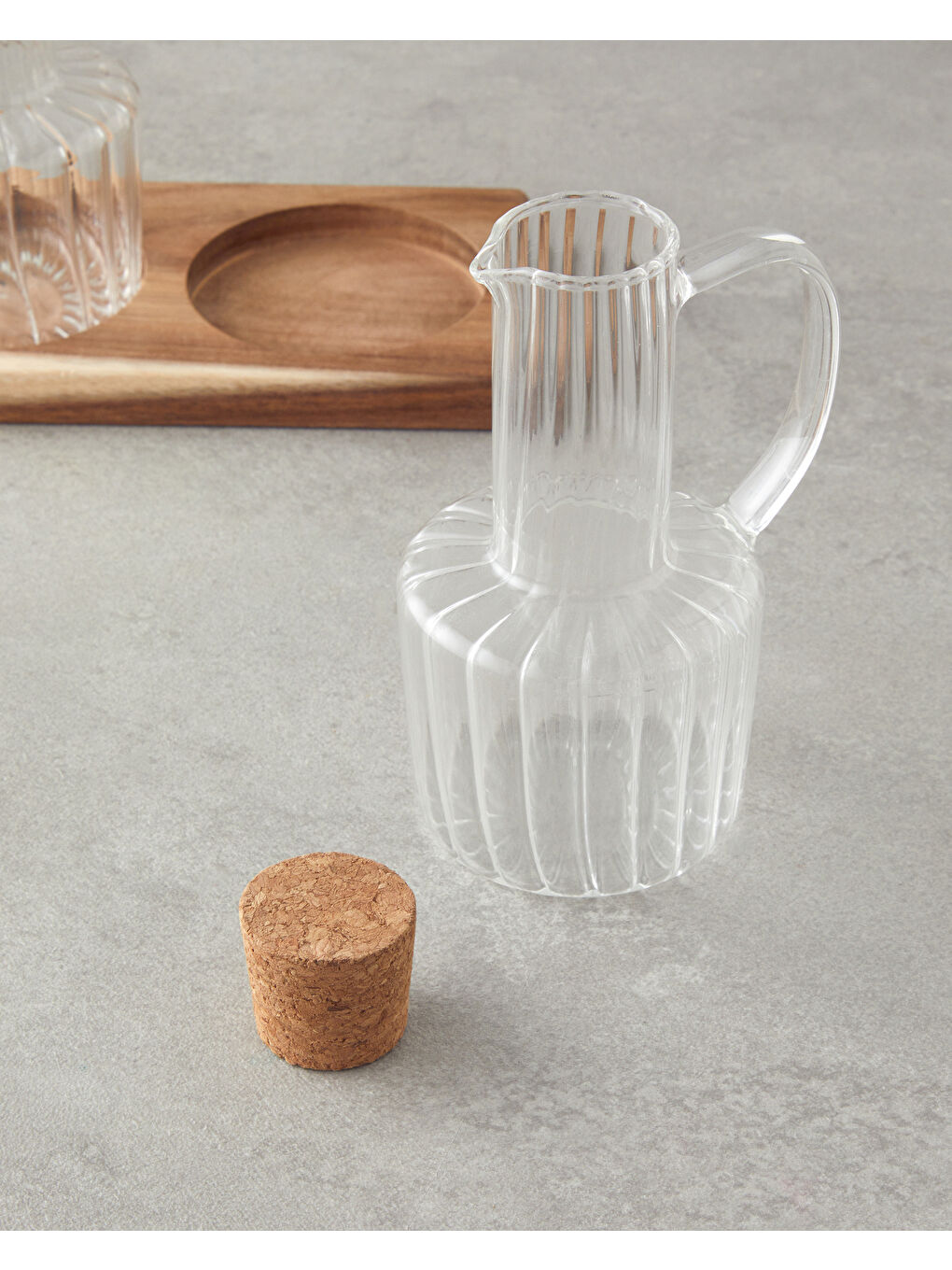 Renksiz Evie Borosilikat-Akasya 2'li Yağlık - Sirkelik 200 ml Şeffaf-2