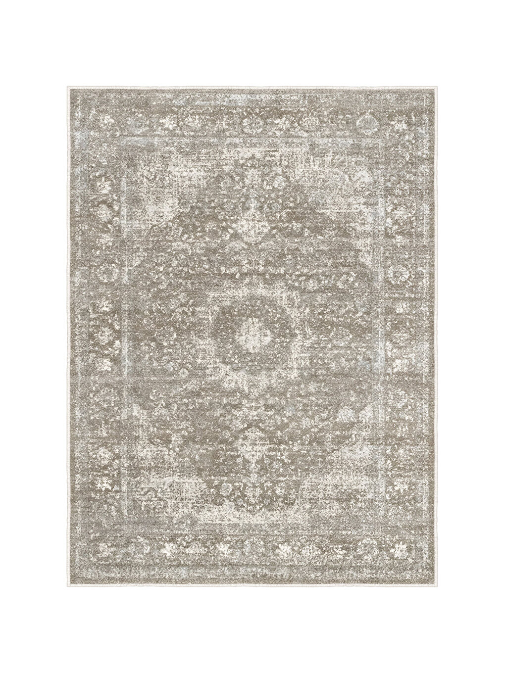 Kahverengi Dekoratif Özel Tasarım Yıkanabilir İnce Kaymaz Tabanlı Modern Halı KECE FR03