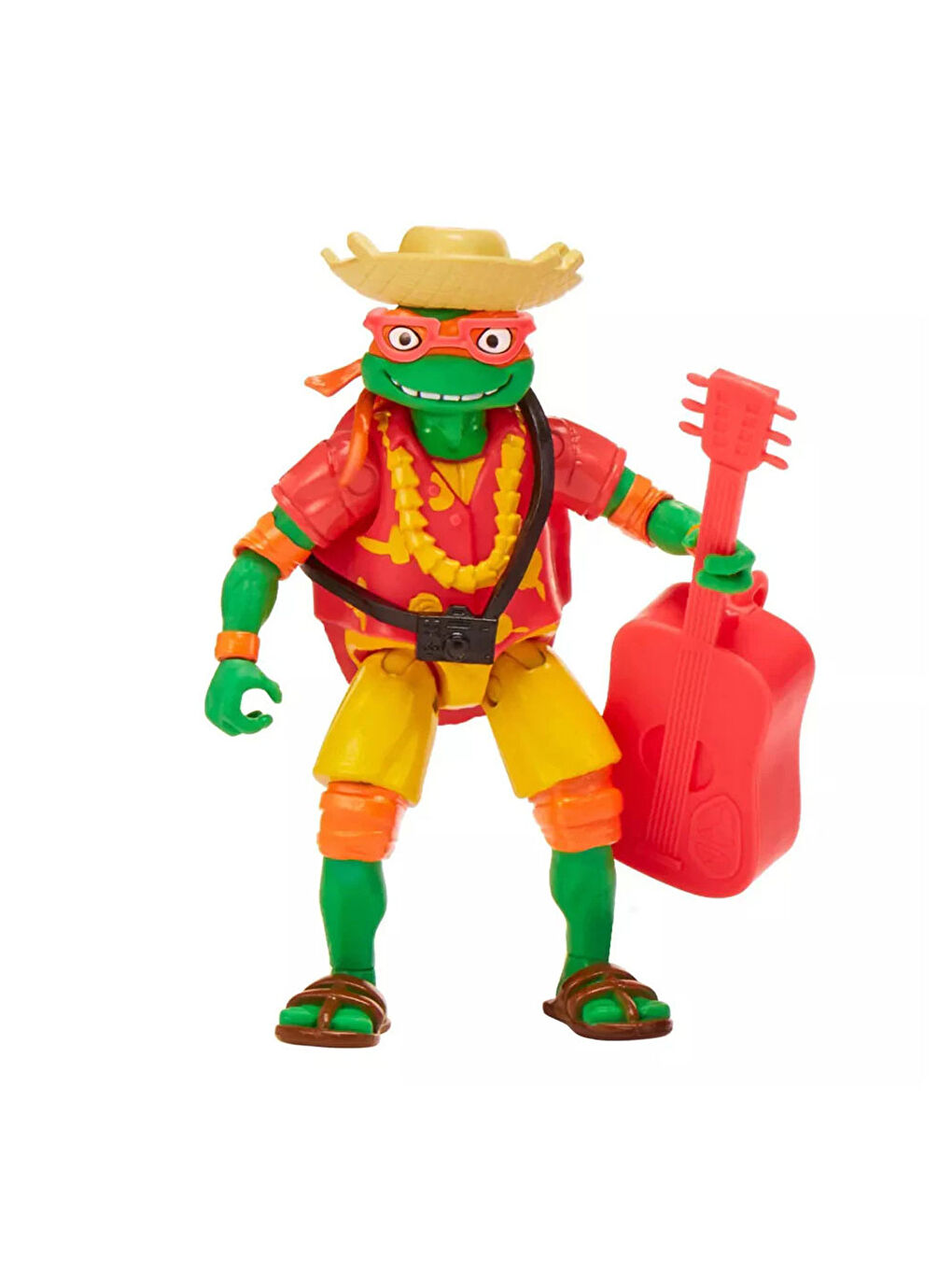 Ninja Turtles Renksiz Mutant Mayhem Aksiyon Figür Beach Bum Mikey W4-83269 - 1