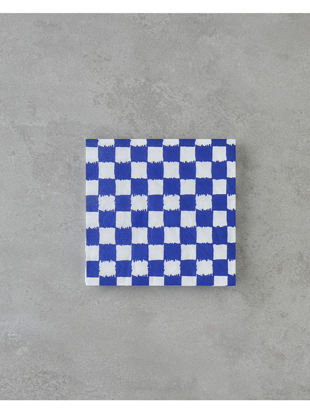 Squarify Dark Kağıt 20'li Kağıt Peçete 33x33 cm Mavi