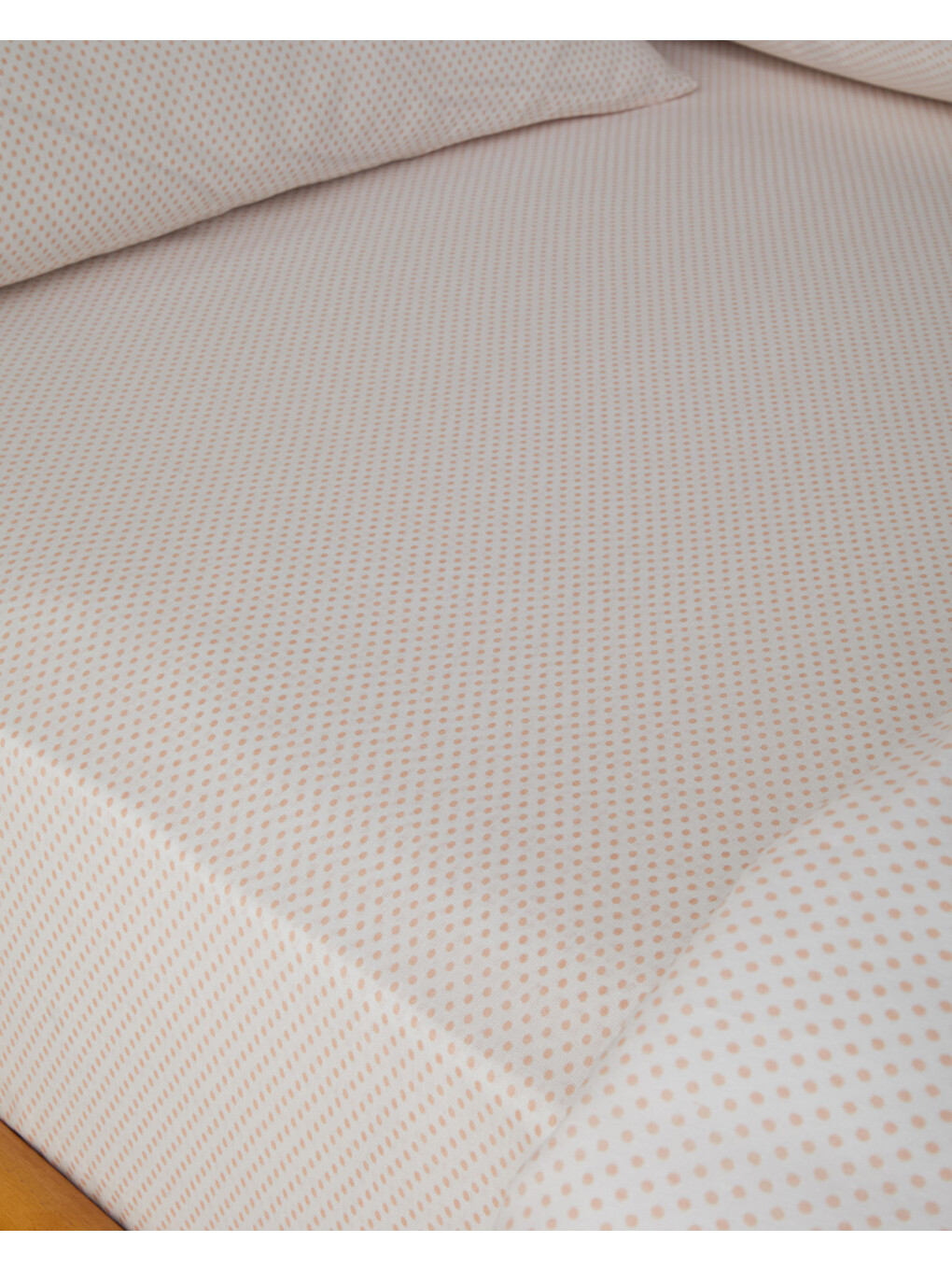 Pembe Sweet Dots Kolay Ütülenir Çift Kişilik Çarşaflı Nevresim Takımı 200x220 Cm Açık Mavi-2
