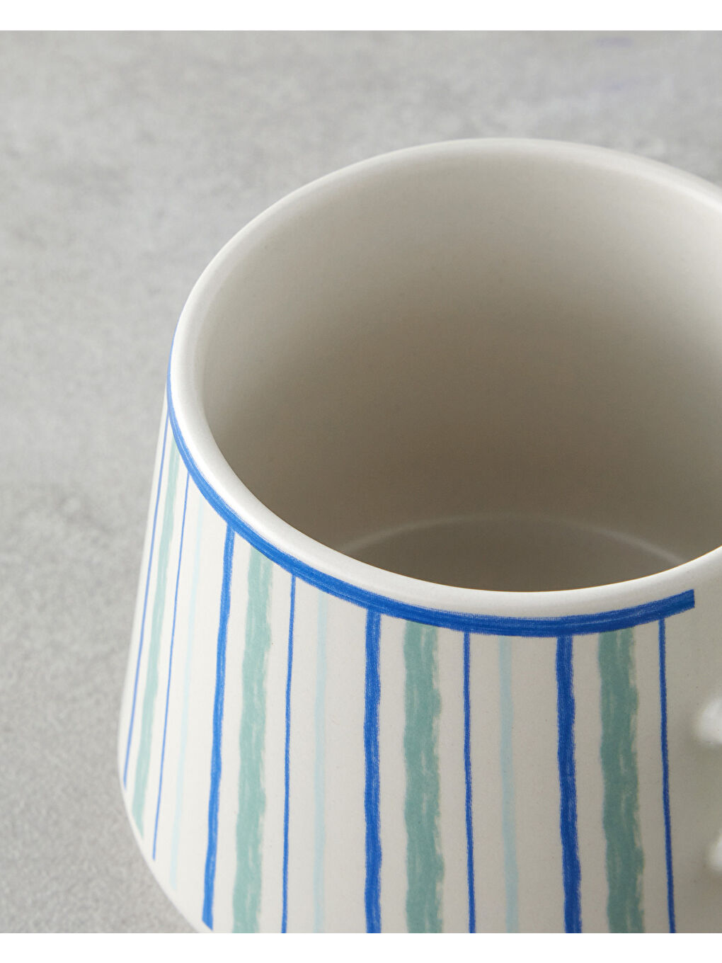 Coastline Stoneware Kupa 340 ml Mavi - Yeşil-2
