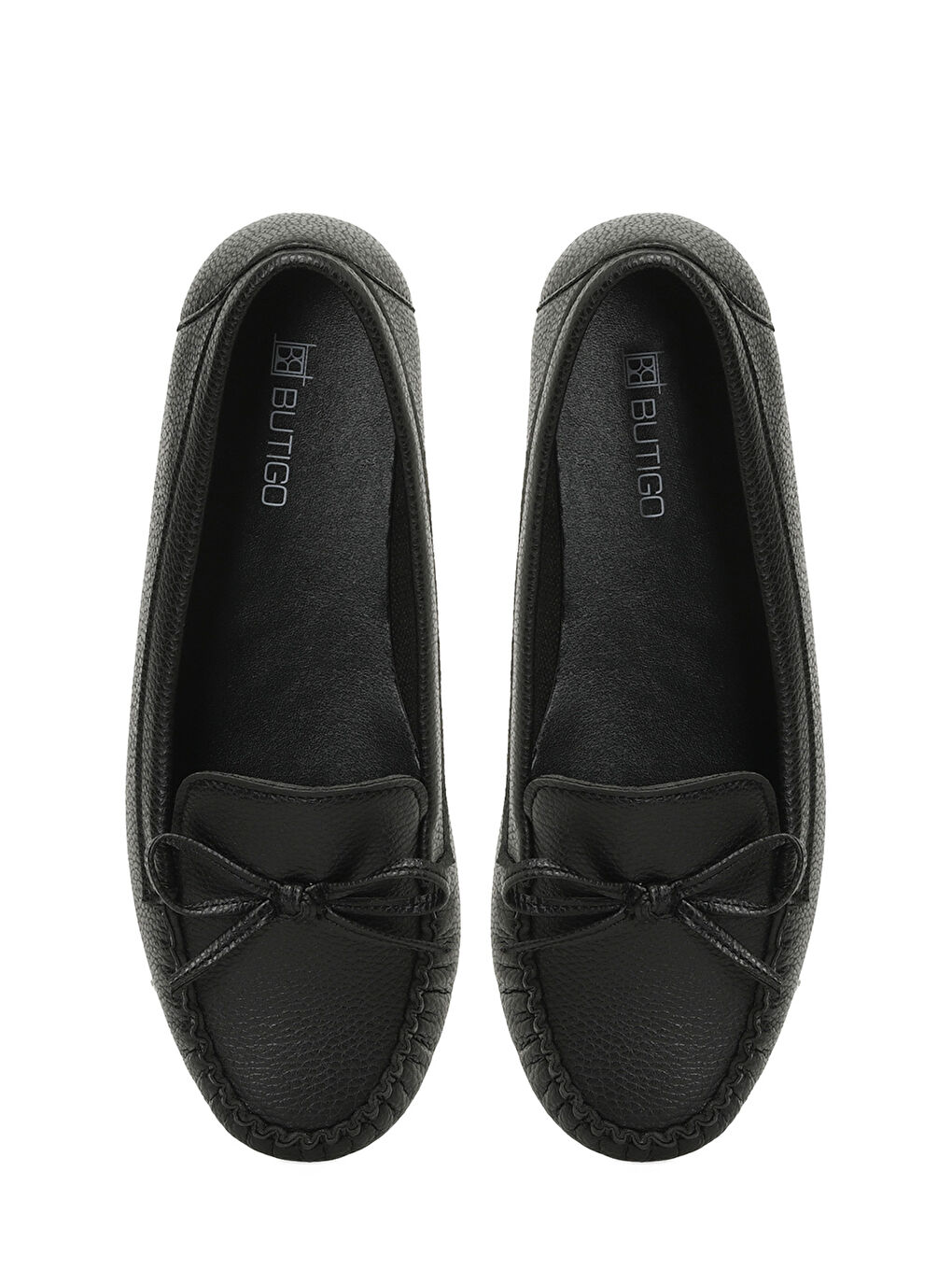25S-114 5FX Siyah Kadın Loafer-3