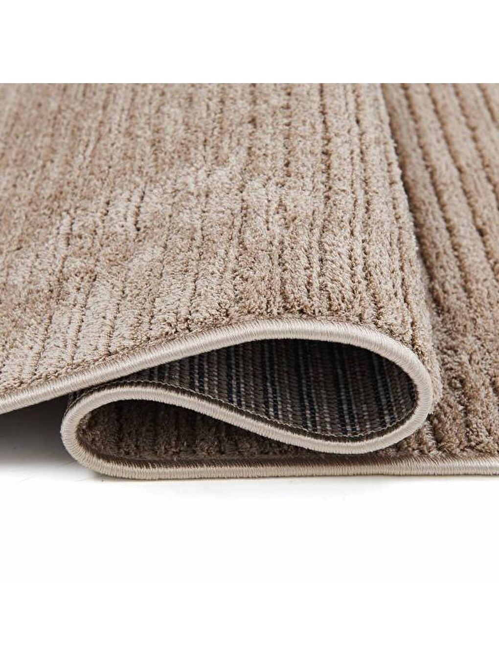 Micro Shaggy Halı - Bej - 120x180 cm-1