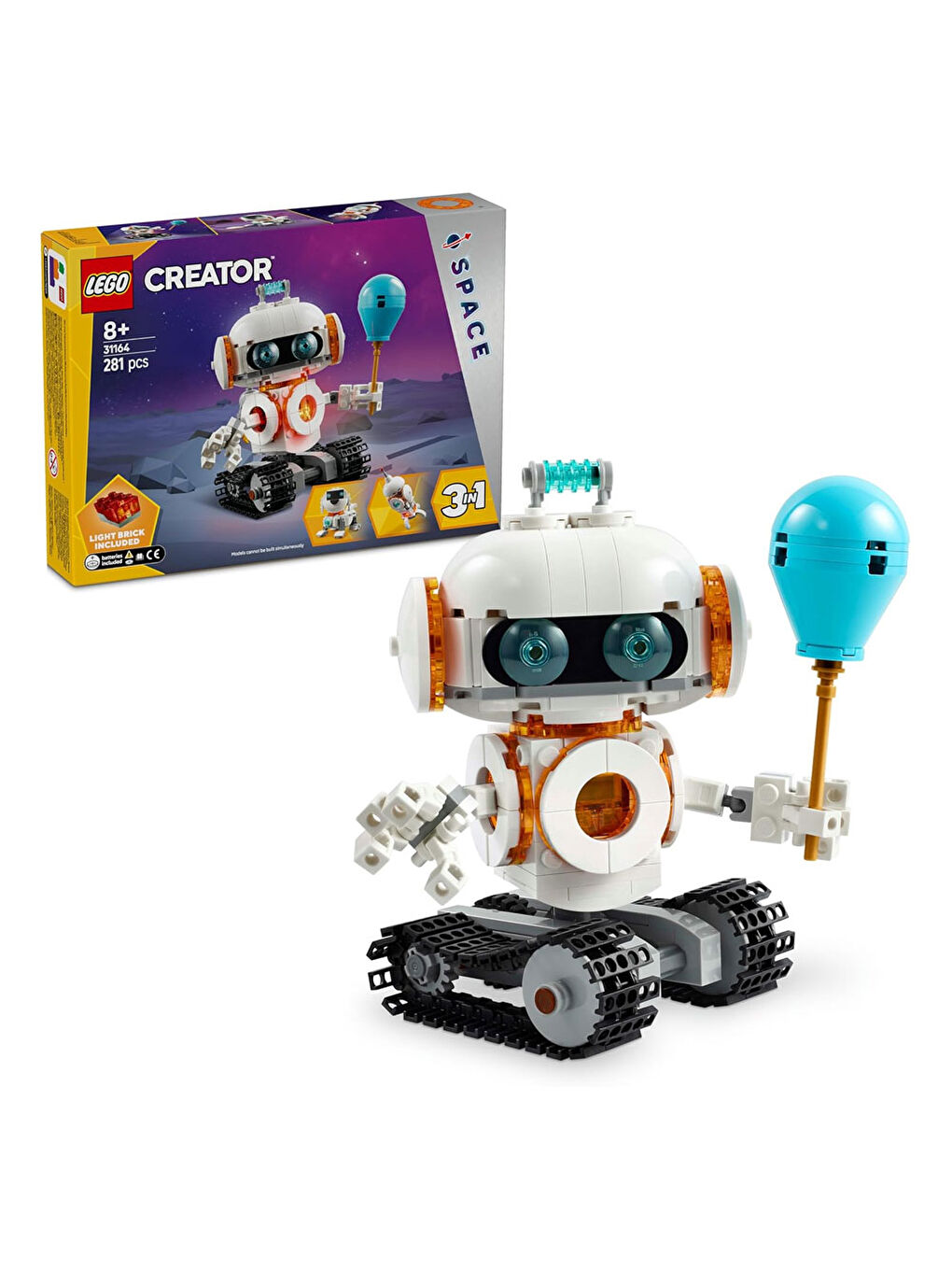 Creator 3ü 1 Arada Uzay Robotu Bilim 31164-2