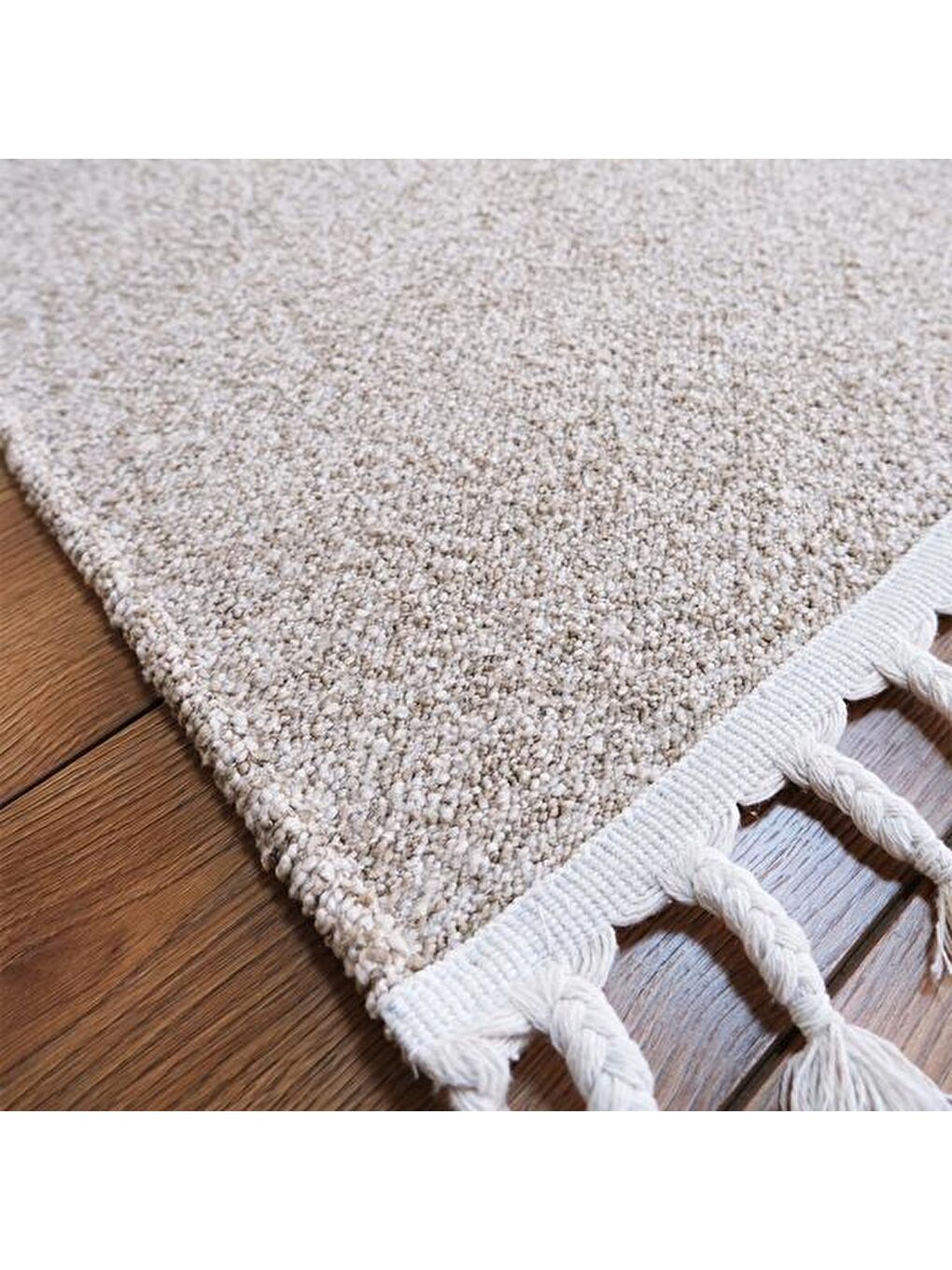 Bej Bukle Shaggy - Bej - 155x230 cm-2