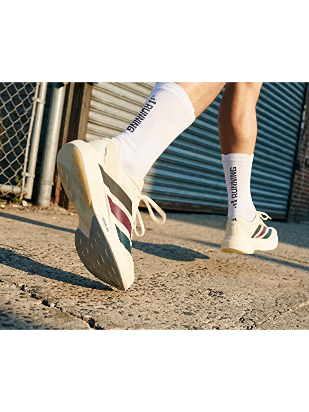 Ekru Adizero Evo Sl M Erkek Koşu Ayakkabısı Kı9542krem-1