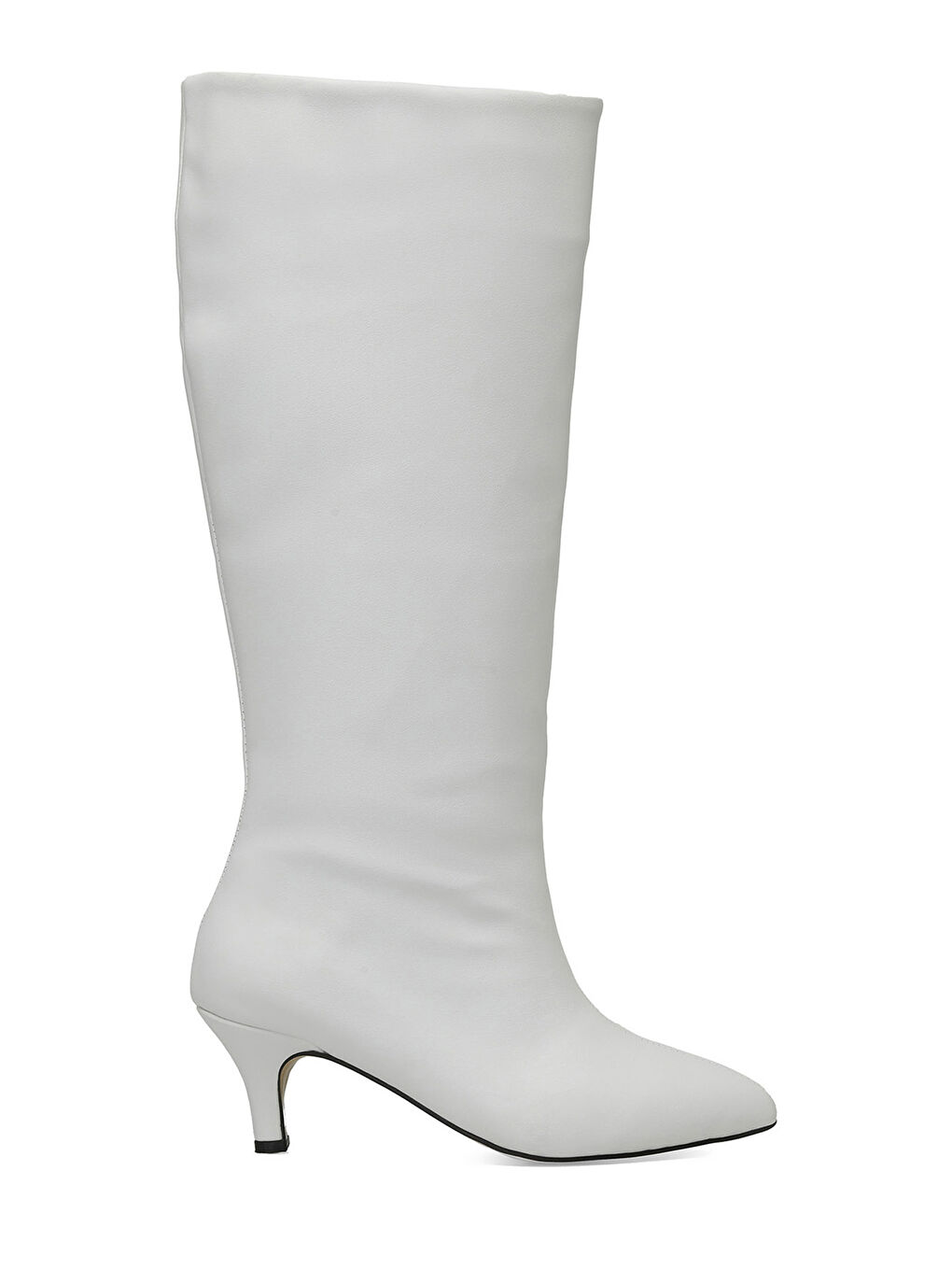 HELLY 3PR Beyaz Kadın Topuklu Çizme