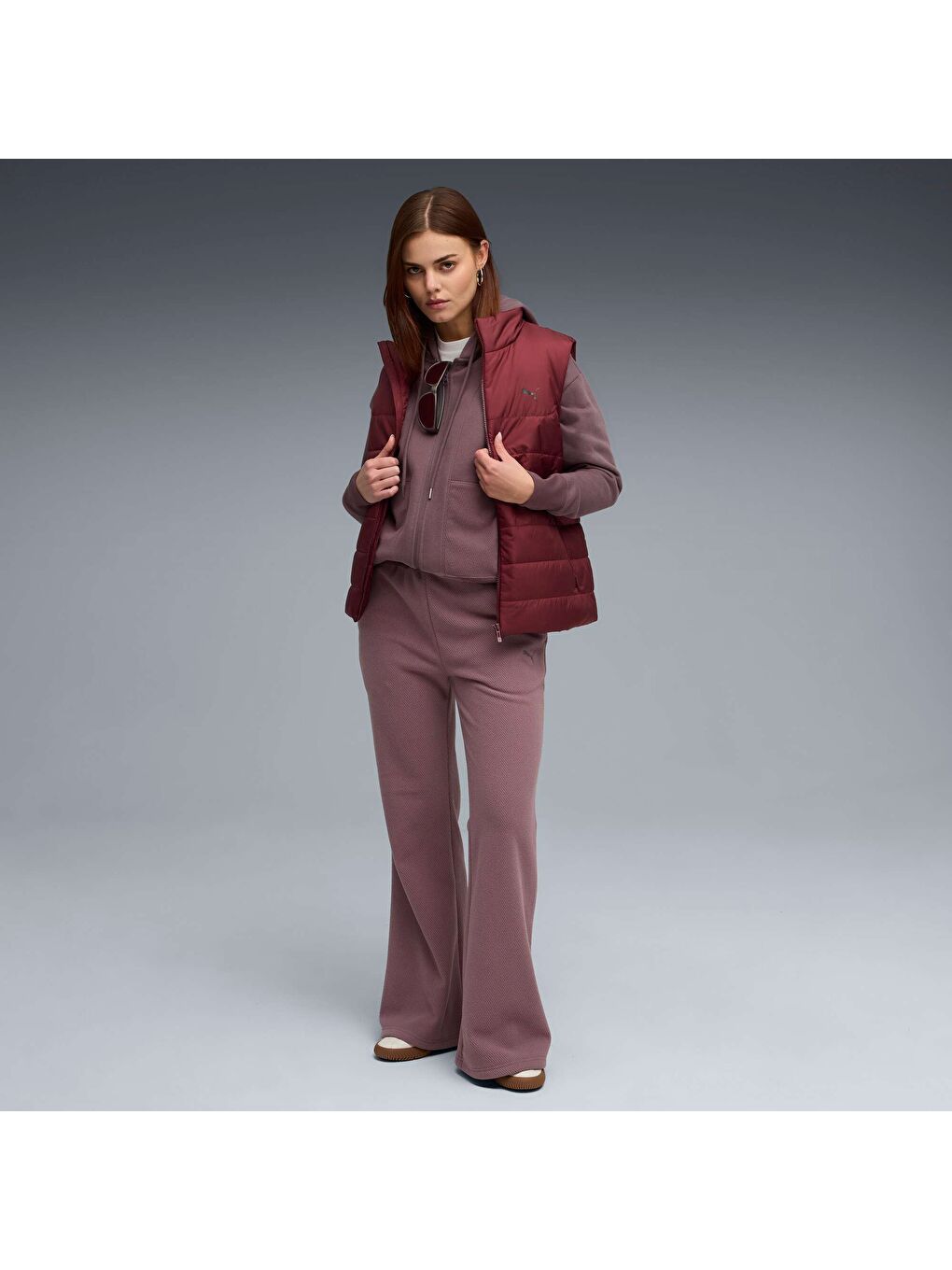 Mor HER WINTERIZED Kadın Yüksek Bel Pantolon-1