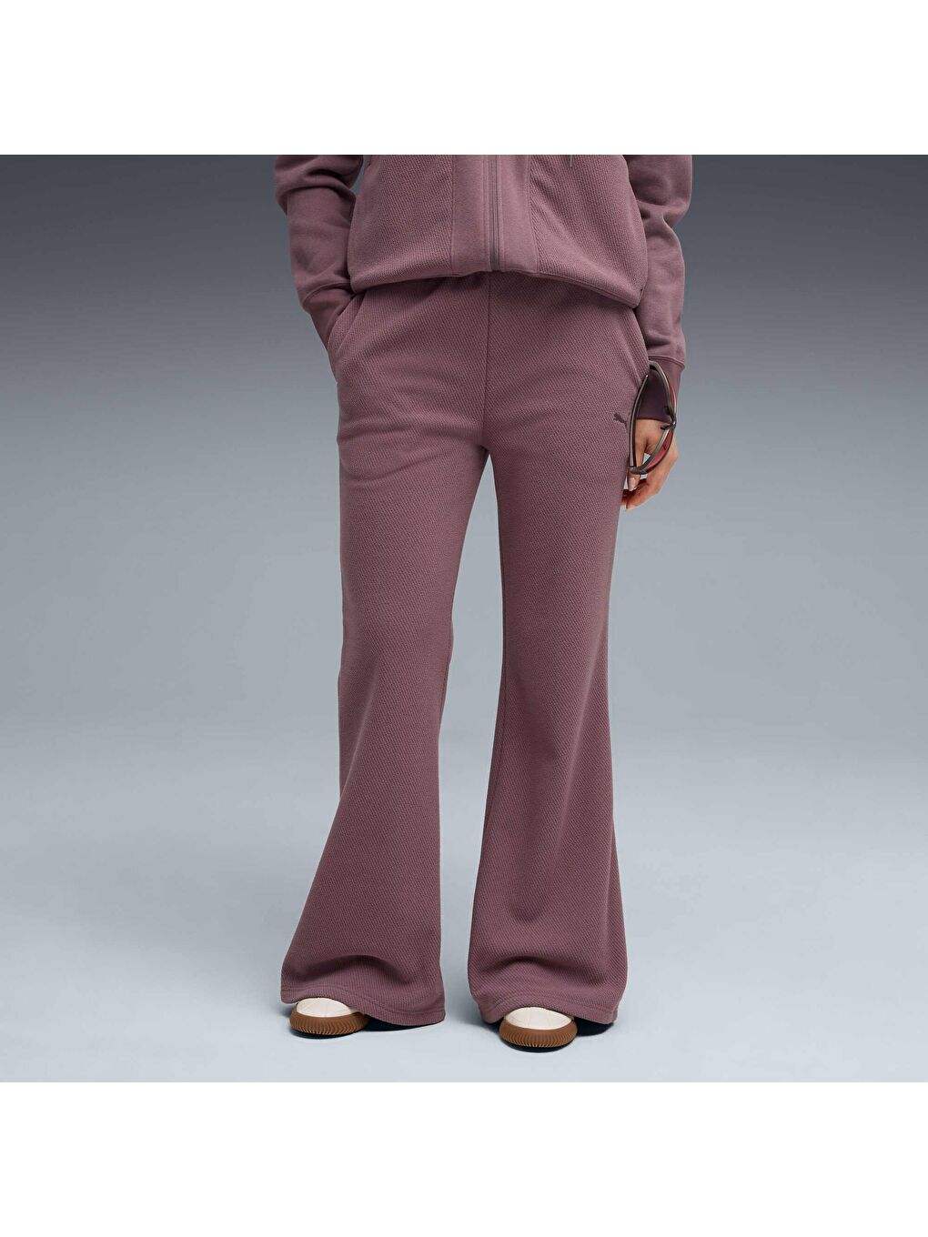 Mor HER WINTERIZED Kadın Yüksek Bel Pantolon-4