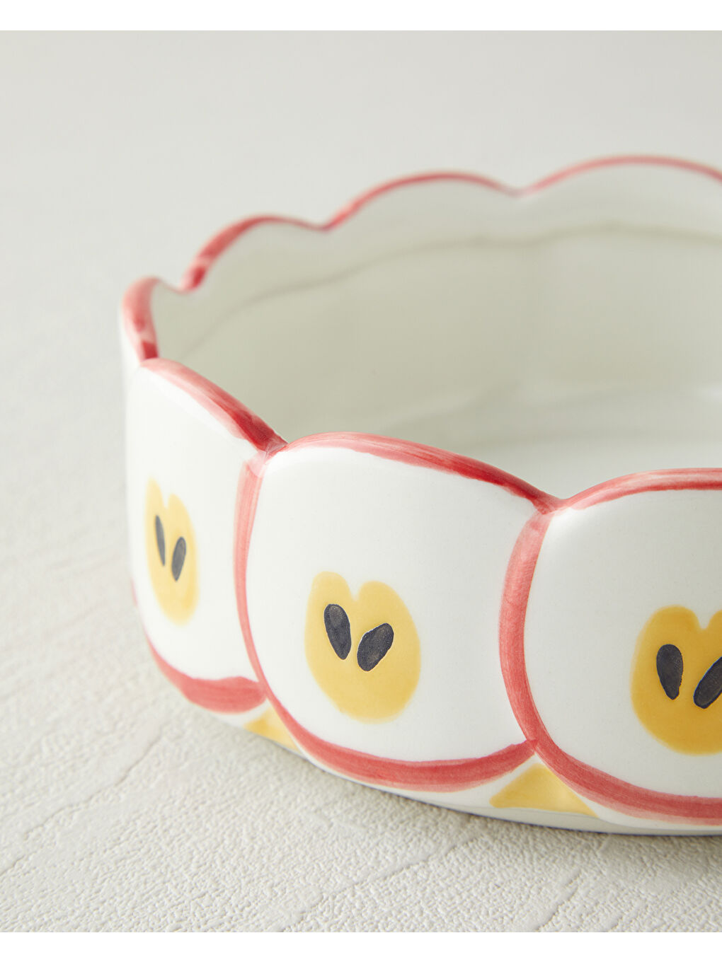 Apple Stoneware Kase 15,5 cm Kırmızı-2