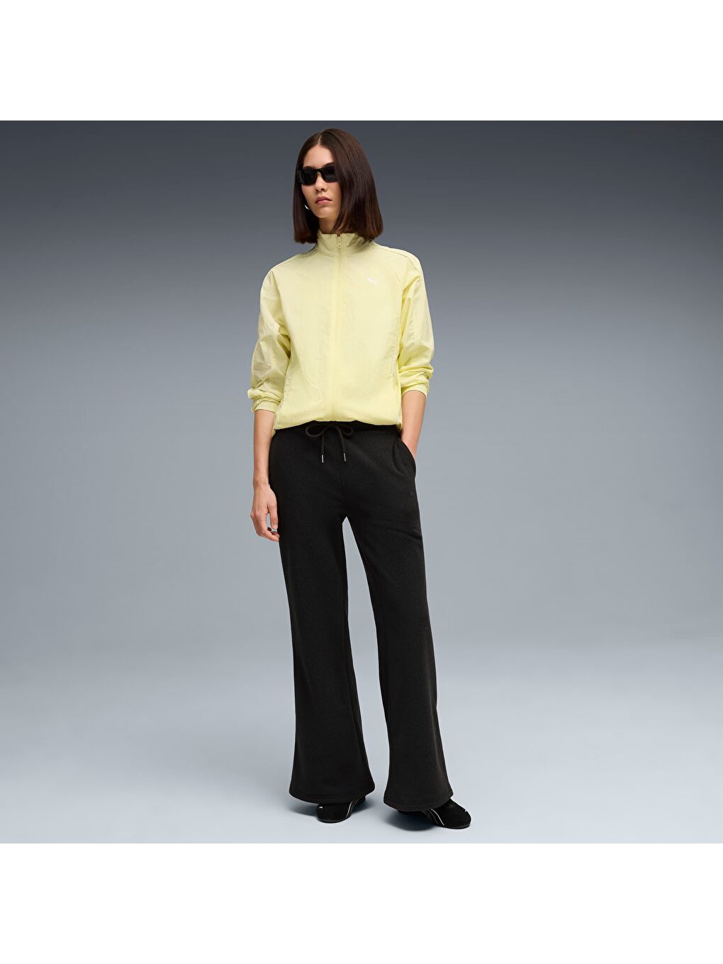 Siyah HER WINTERIZED Kadın Yüksek Bel Pantolon-1