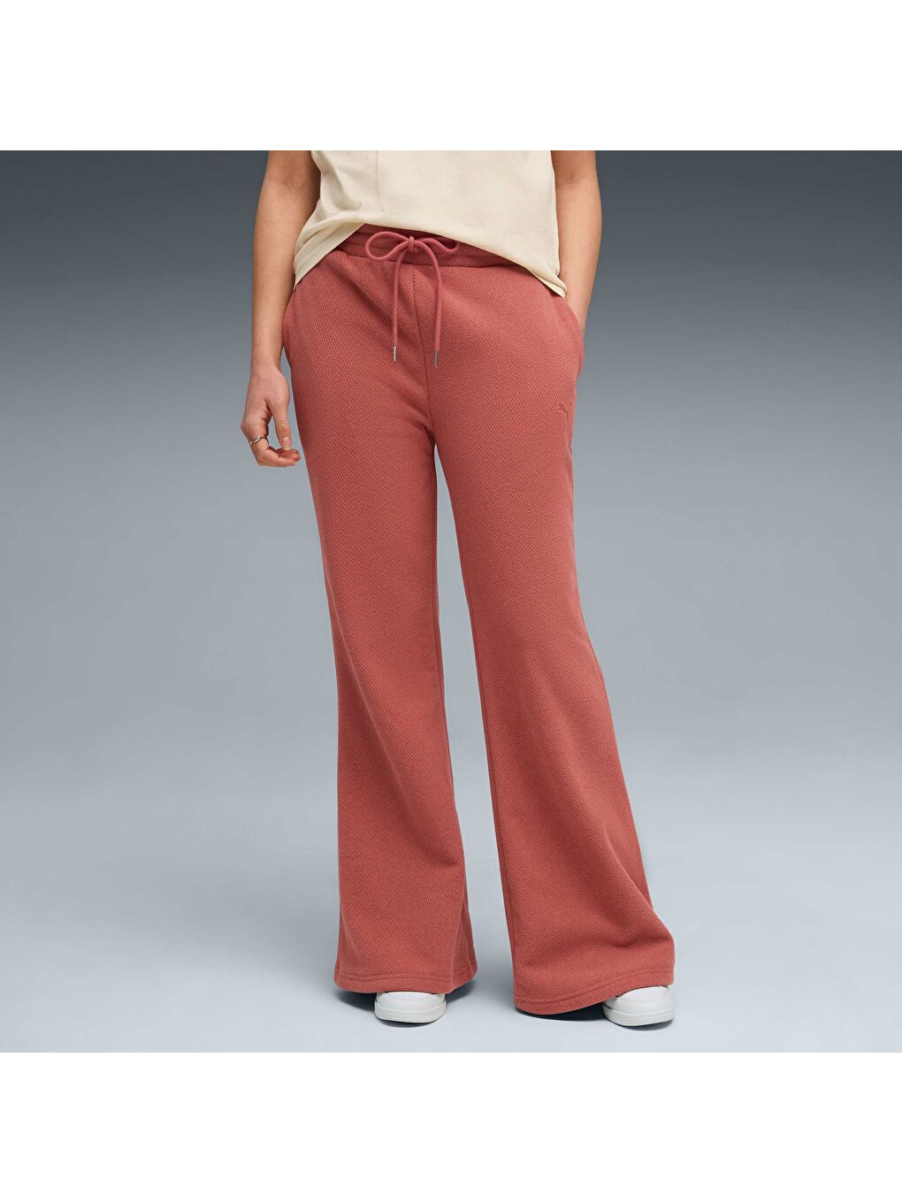 Kırmızı HER WINTERIZED Kadın Yüksek Bel Pantolon-4