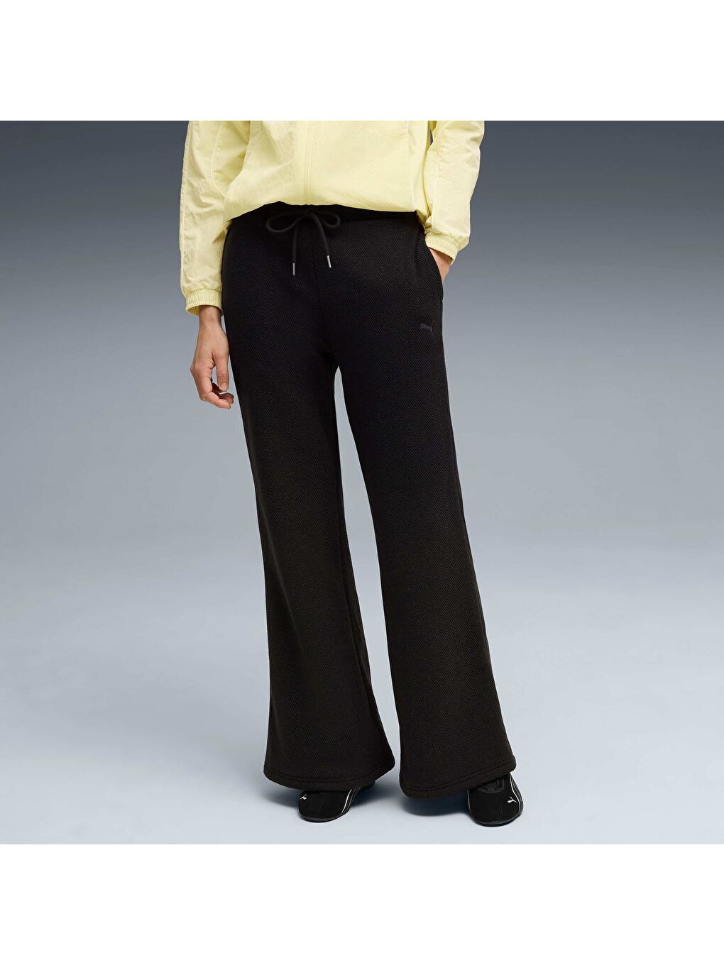 Siyah HER WINTERIZED Kadın Yüksek Bel Pantolon-4