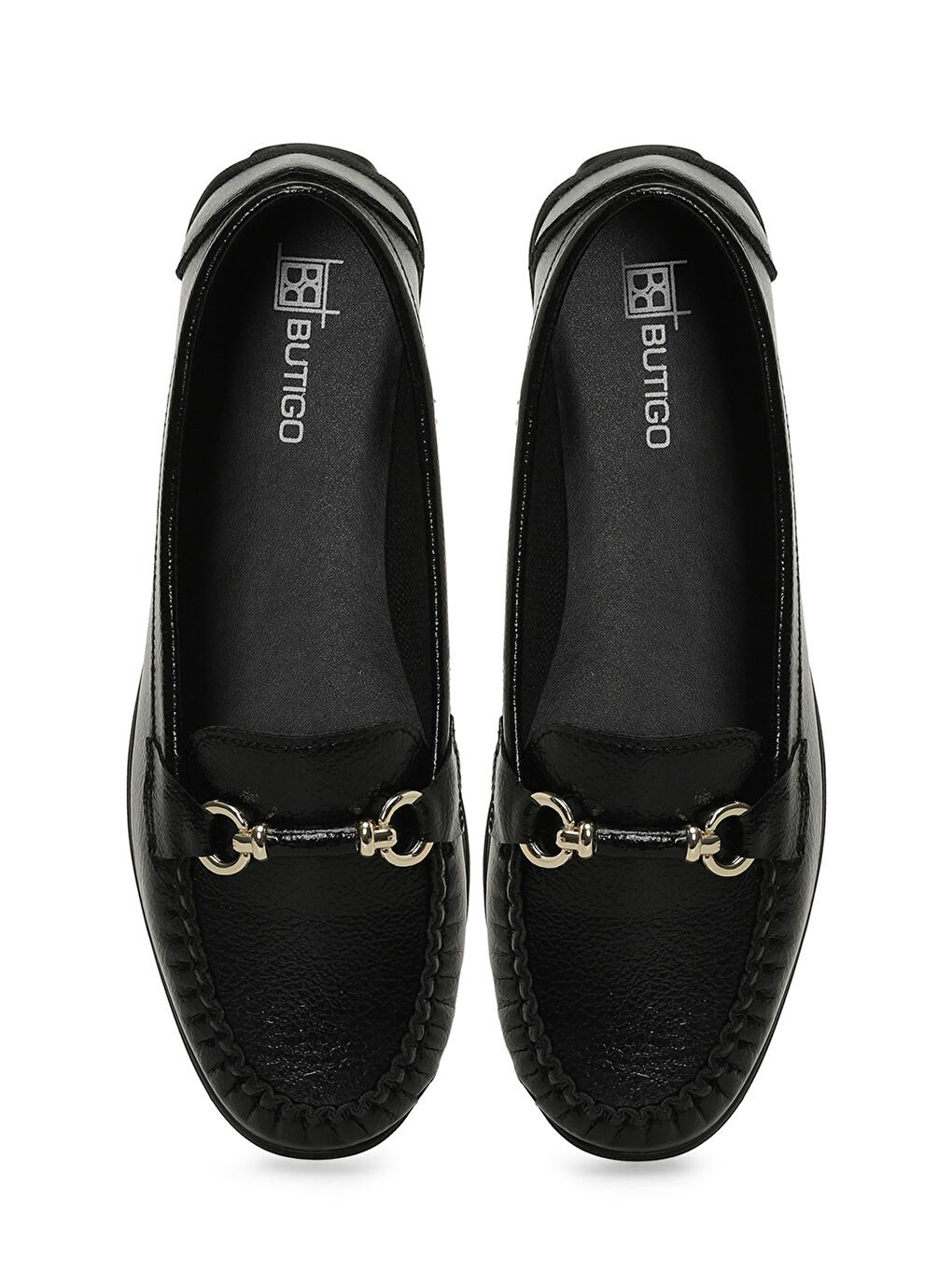 25S-118 5FX Siyah Kadın Loafer-3