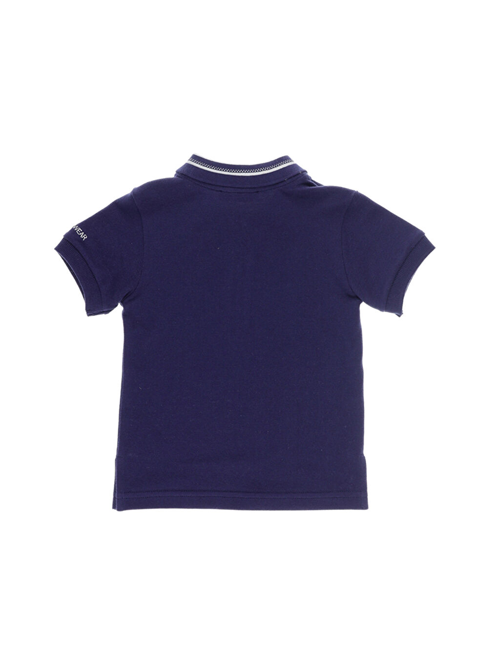 Erkek Bebek Kısa Kollu Lacivert Polo Yaka Tişört-1