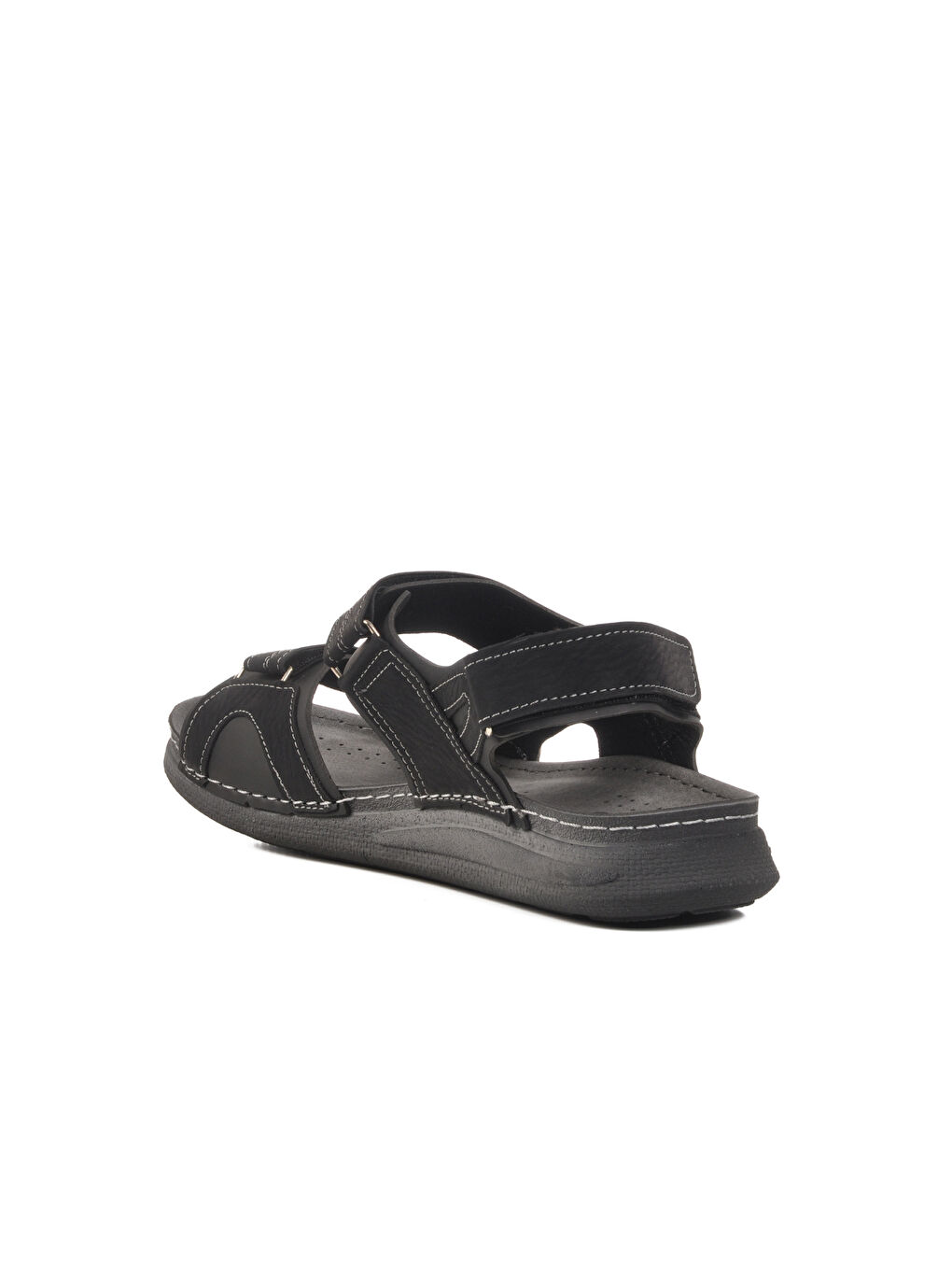 Siyah Anatomik Cırtlı Erkek Spor Sandalet 86.002 M-3