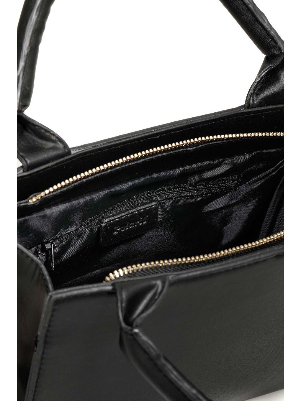 PU STR BSC EL 3PR Siyah Kadın El Çantası-3