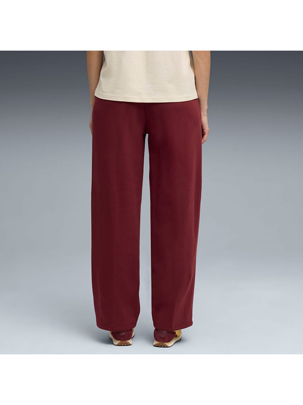 Bordo ESSENTIALS Nature 2.0 Comfort Logo Kadın Pantolon-2