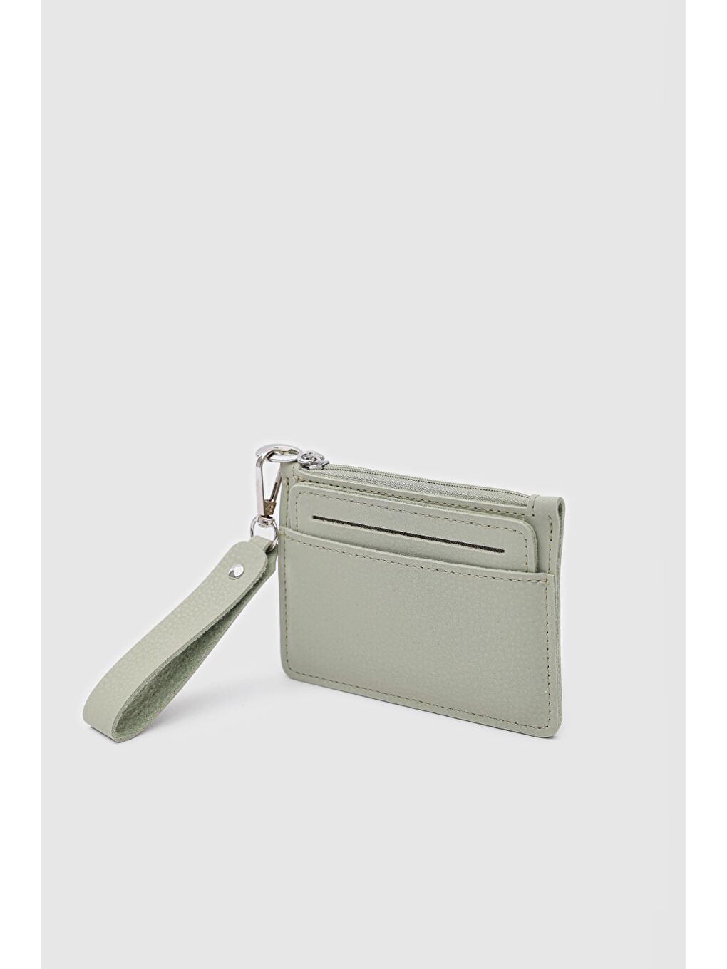 Yeşil Raye Kartlık Detaylı Cüzdan Mint-2