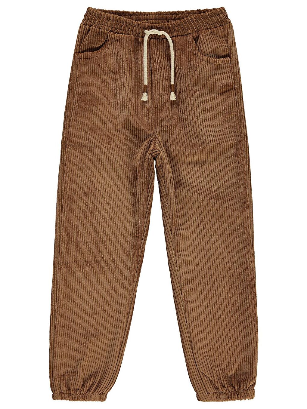 Kahverengi Boys Beli Lastikli 6-9 Yaş Pantolon - Kahve 8-9 Yaş