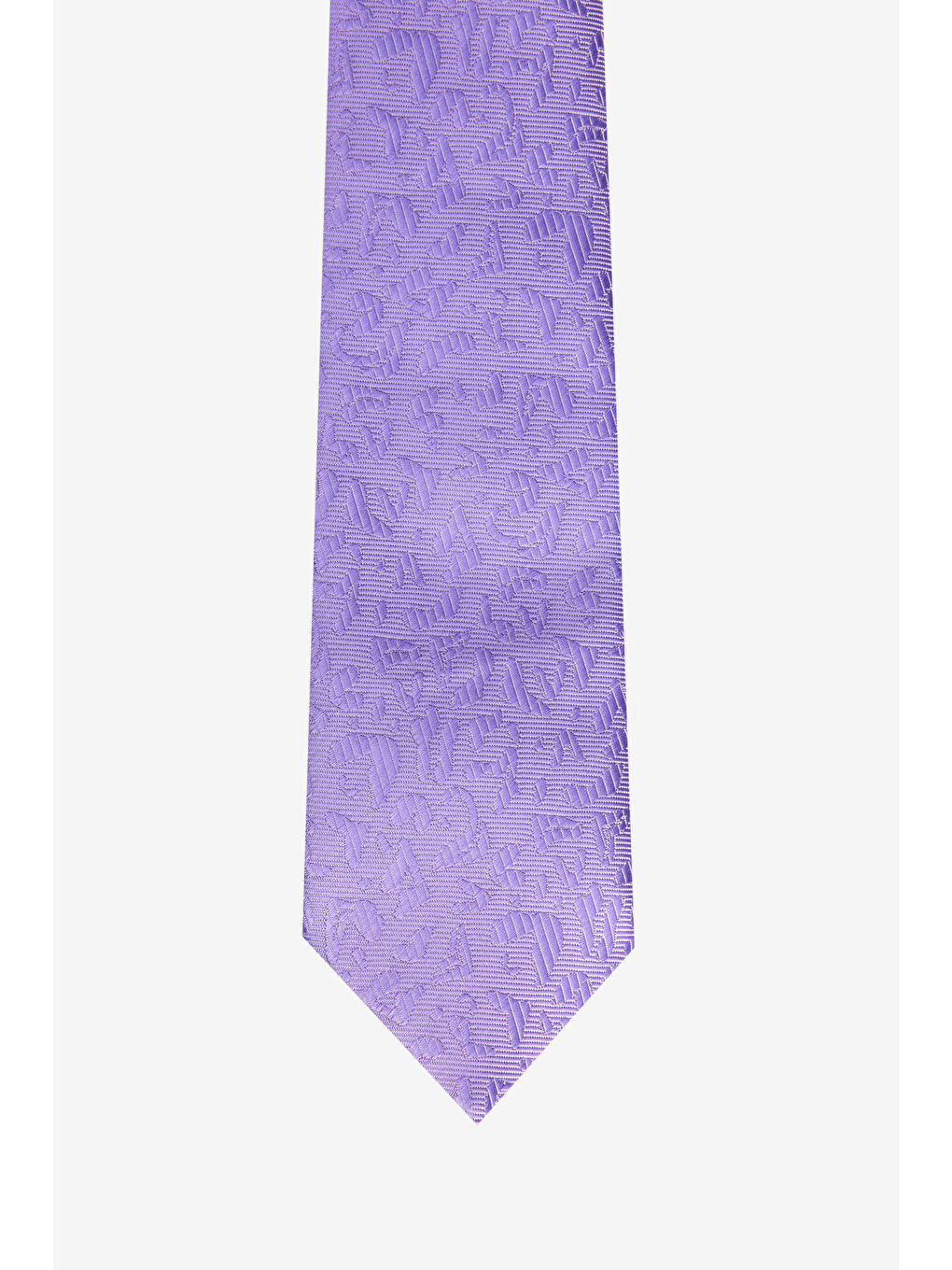 Erkek Mor Desenli Kravat-1