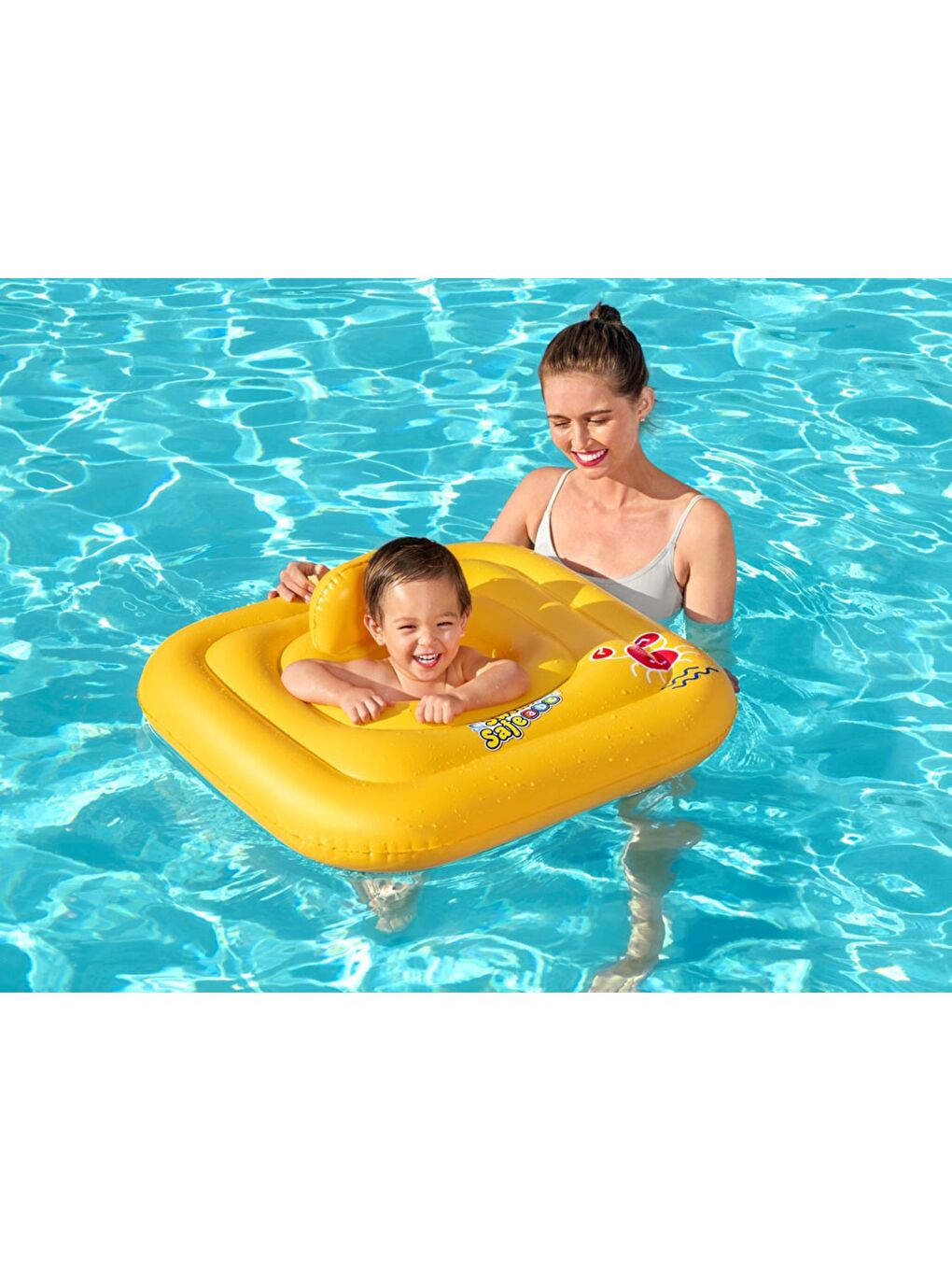 Baby Float Şişme Oturaklı Deniz Simidi 76cm (32050)-8