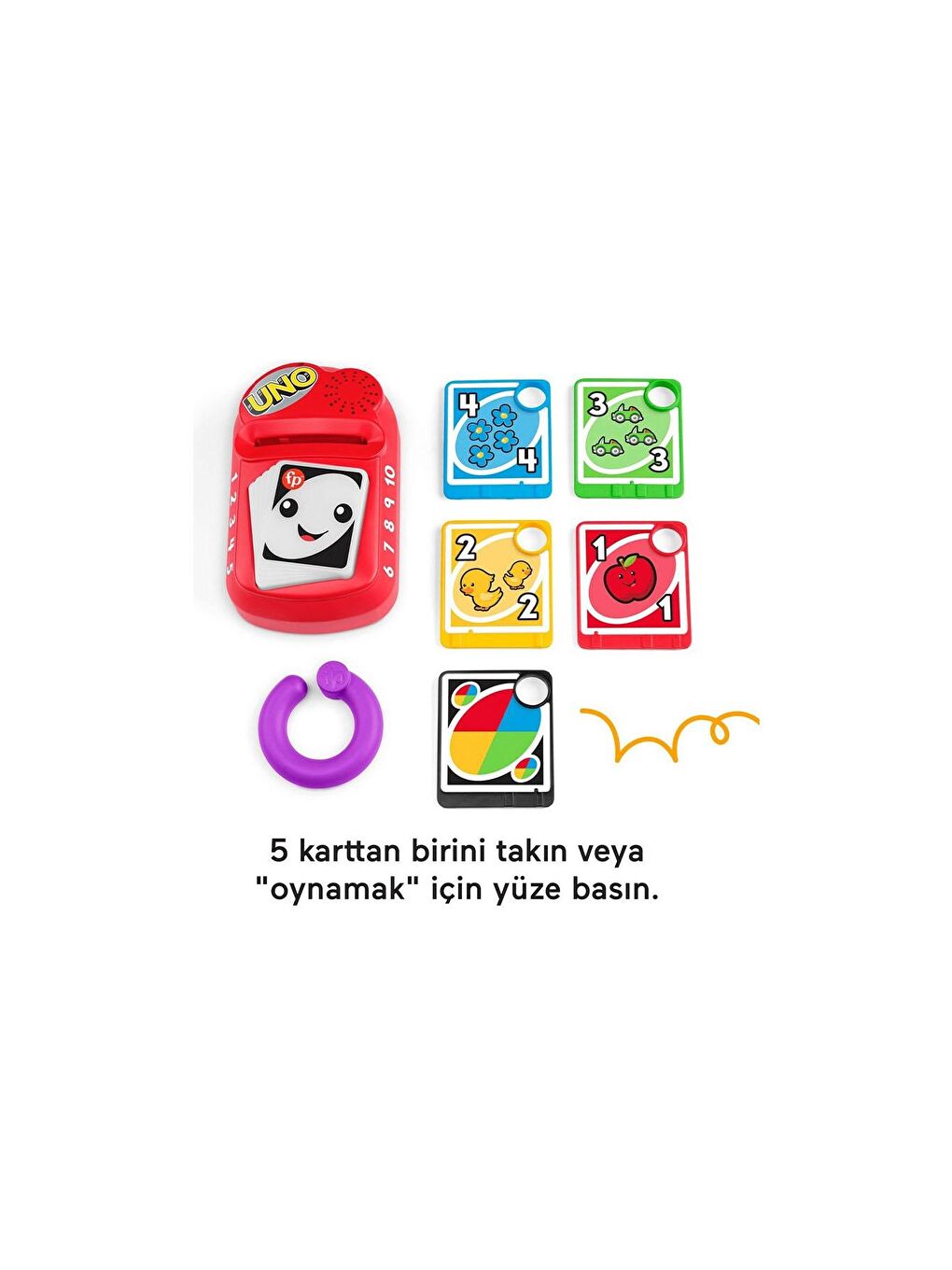 FISHER PRICE Fisher-Price LnL Saymayı ve Renkleri Öğreten UNO - 4