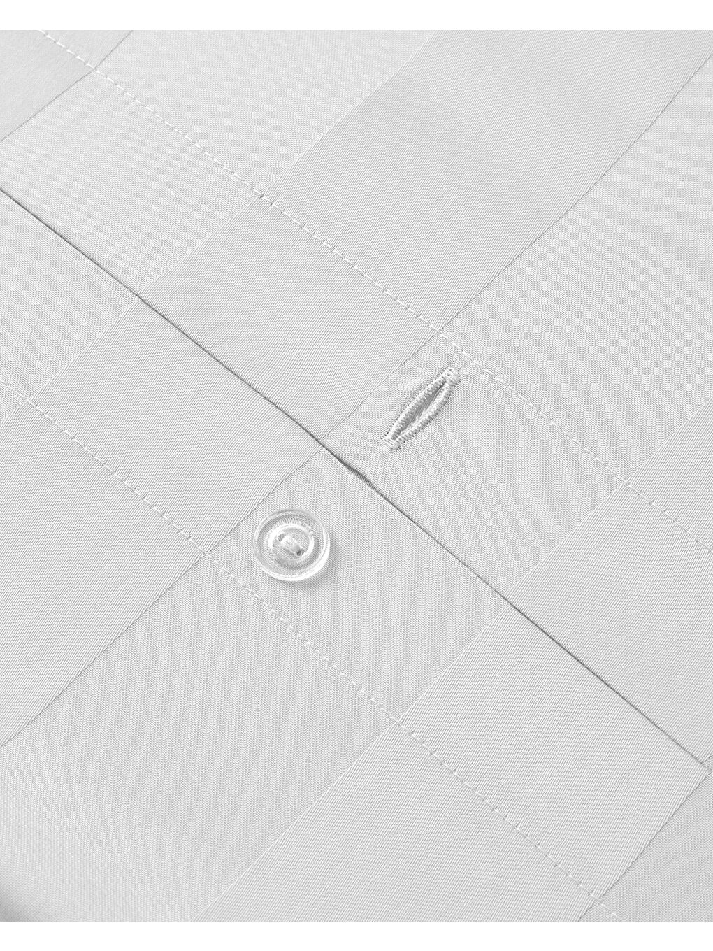 Deluxe Çizgili Pamuk Saten King Size Nevresim Takımı 240x220 cm Kırık Beyaz-5