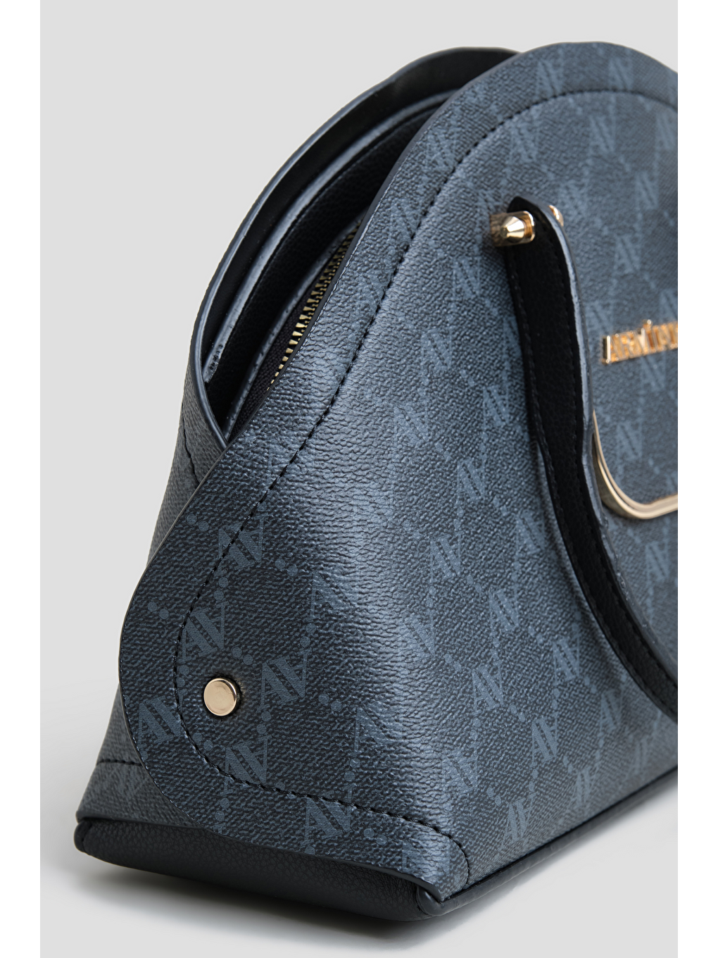 Noktalı Çanta Siyah-3