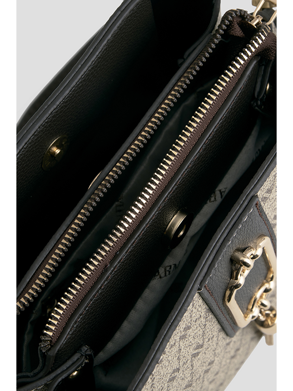 Bej Noktalı Çanta Vizon-2