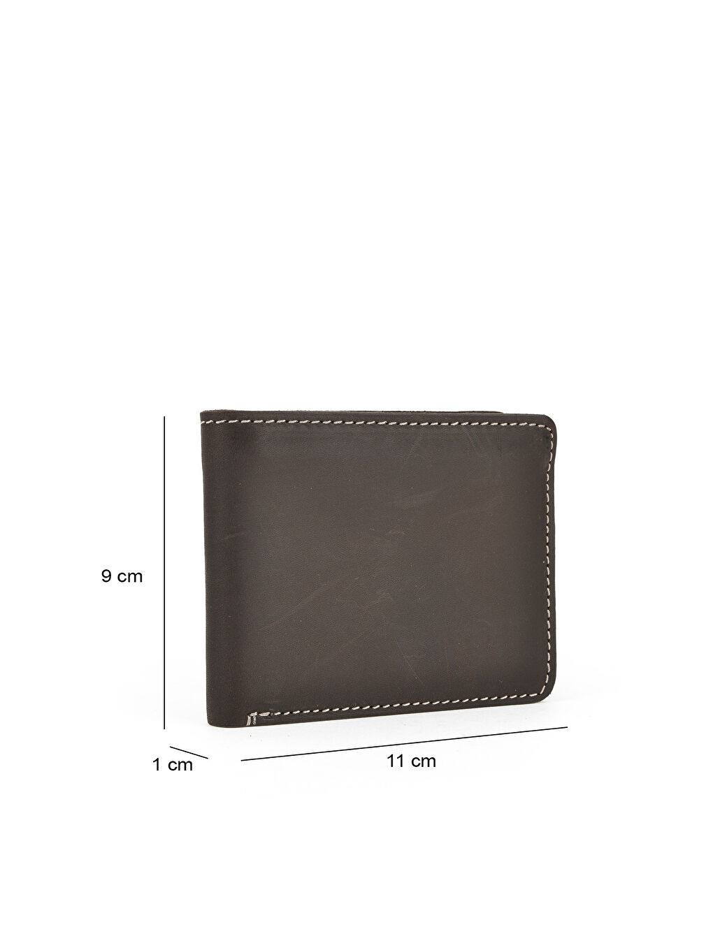 Kahverengi Erkek Hakiki Deri Cüzdan 143445Z103 Kahve-2