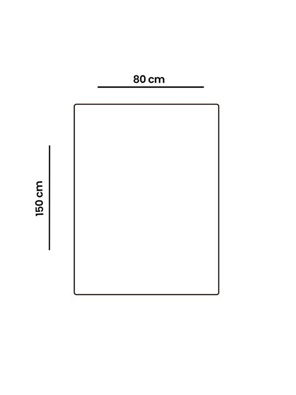 İskandinav Bukle Shaggy - Gri - 80x150 cm-3