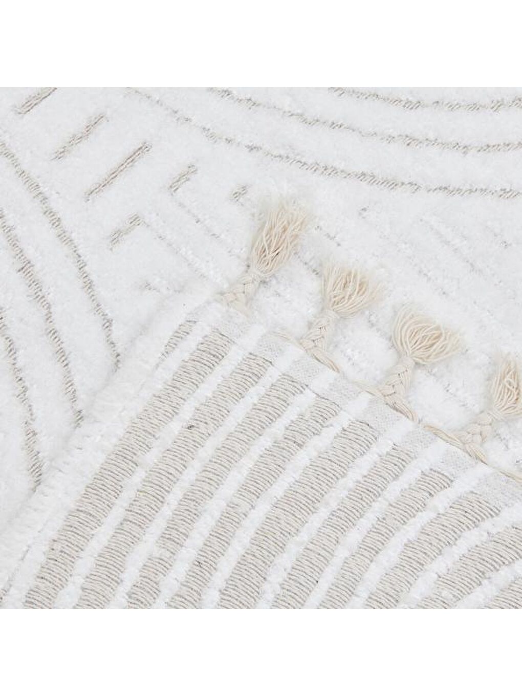 Beyaz Fantasy Stella Halı - 120x180 cm-3