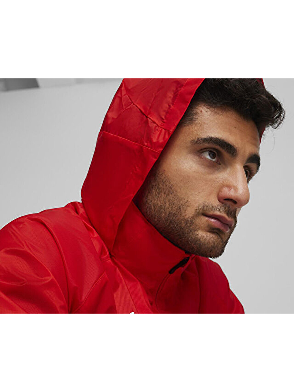 Teamgoal All Weather Jacket Erkek Futbol Antrenman Yağmurluk 65903801 Kırmızı-3