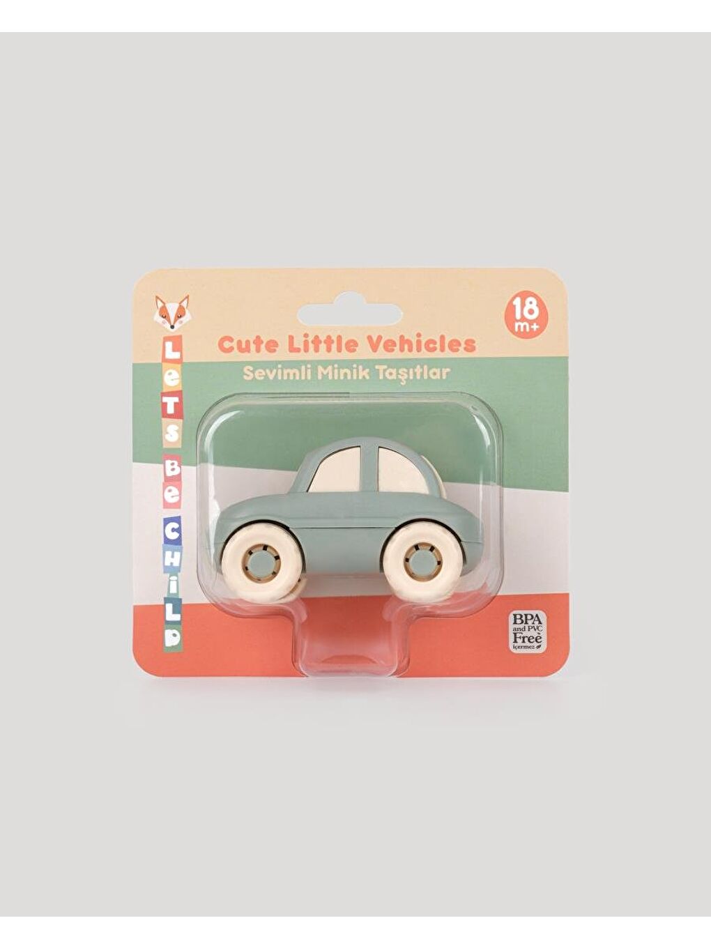 Sevimli Minik Taşıtlar Araba-Petrol Yeşili-3