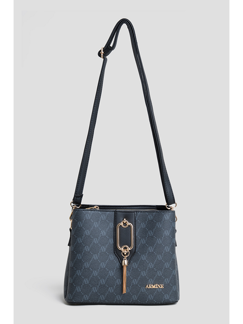 Noktalı Çanta Siyah-1