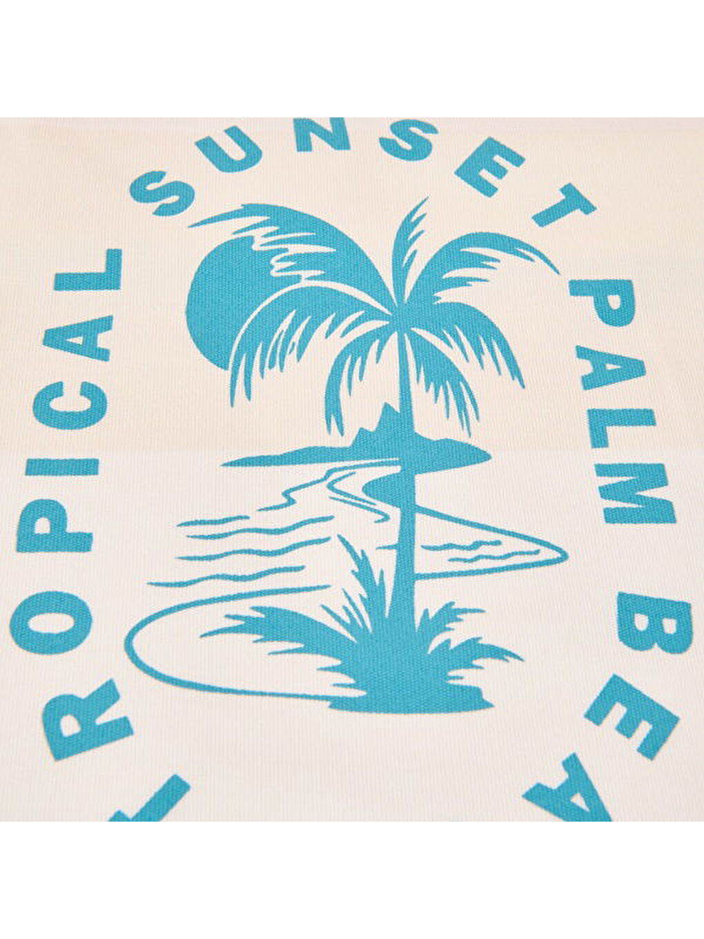 Soft Tropical Çanta - Ekru - 50x45 cm-1