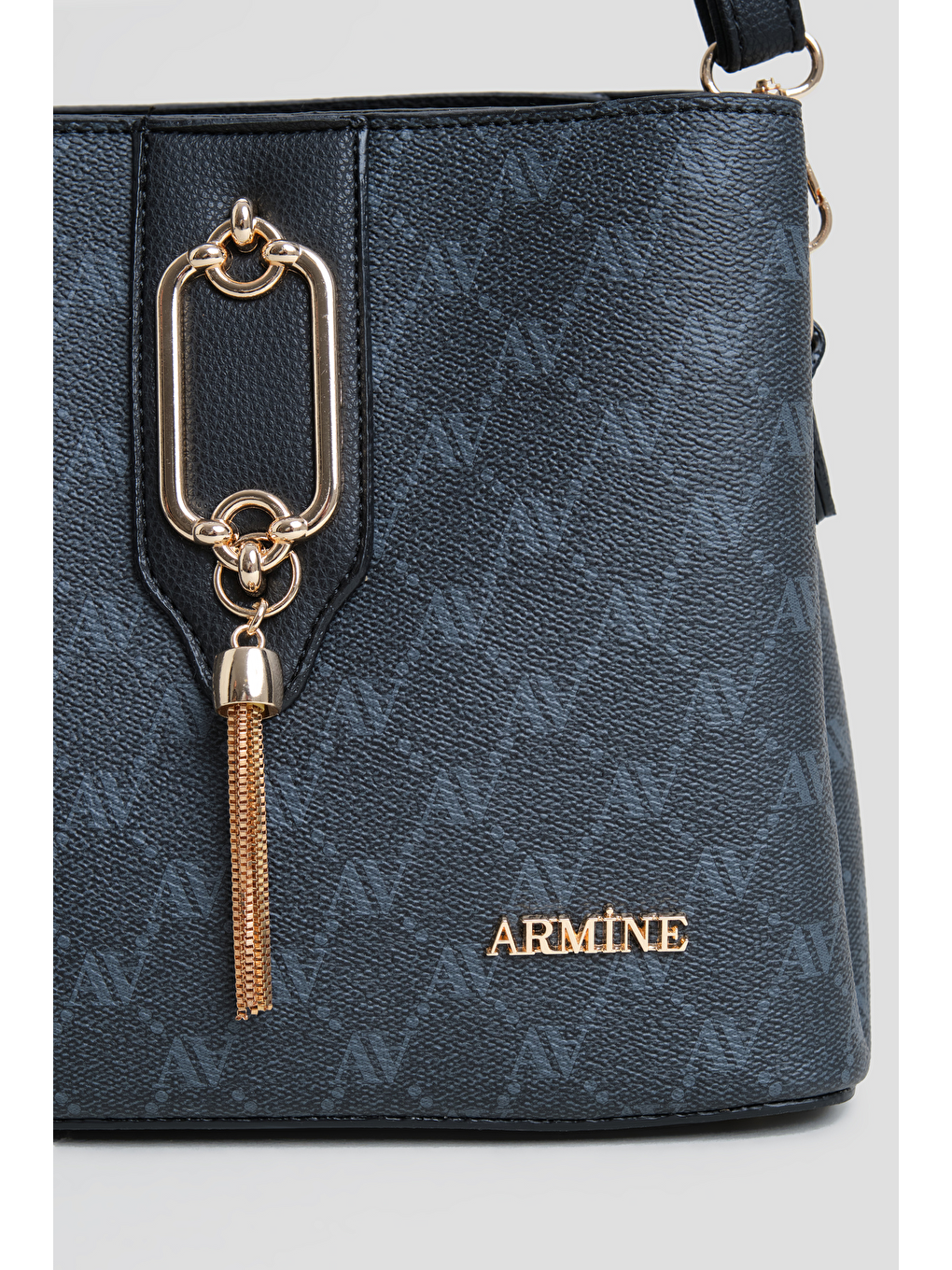 Noktalı Çanta Siyah-2