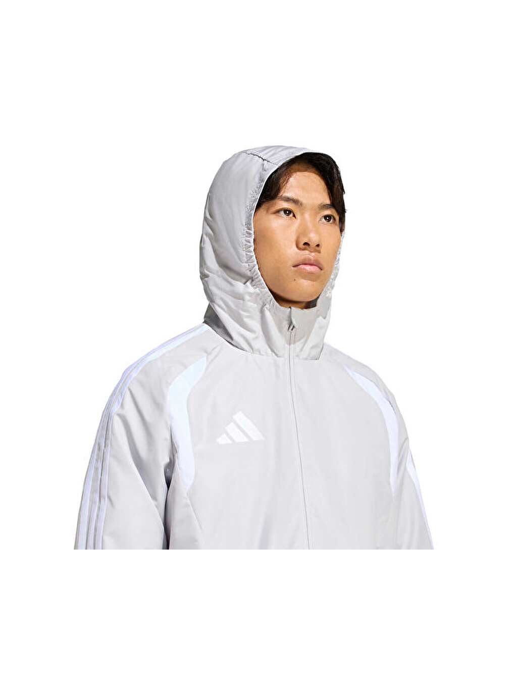 Tiro26c Aw Jkt Erkek Futbol Antrenman Yağmurluk Kb0138 Gri-2