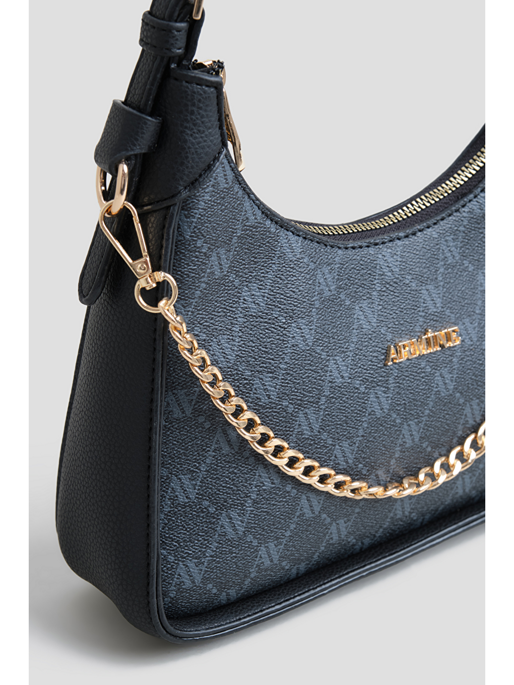 Noktalı Çanta Siyah-1