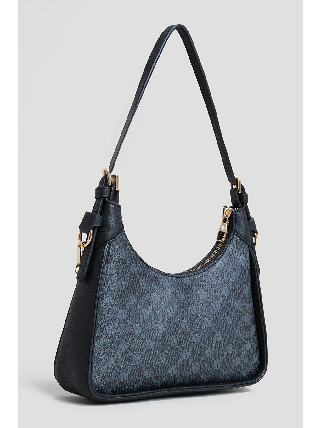 Noktalı Çanta Siyah-3