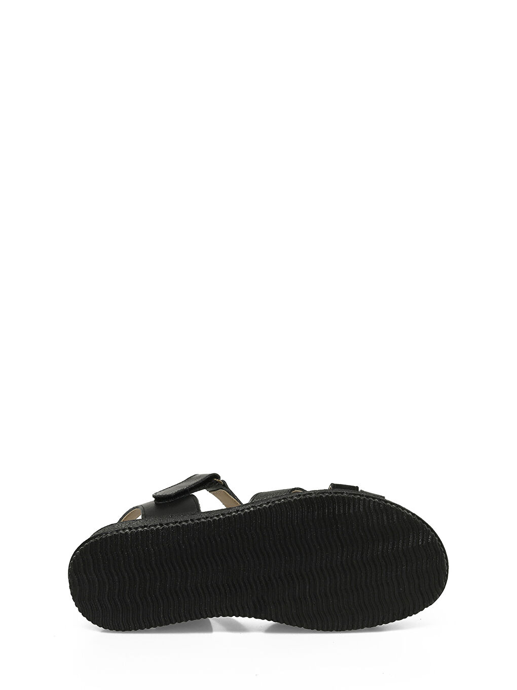 105502.Z5FX Siyah Kadın Comfort Sandalet-5