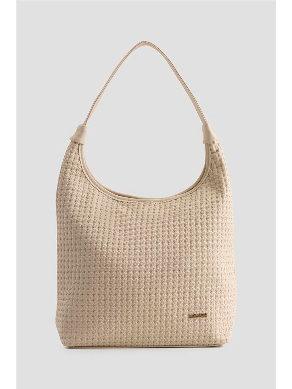 Ekru Çanta Örgü 25Yd7413 Krem