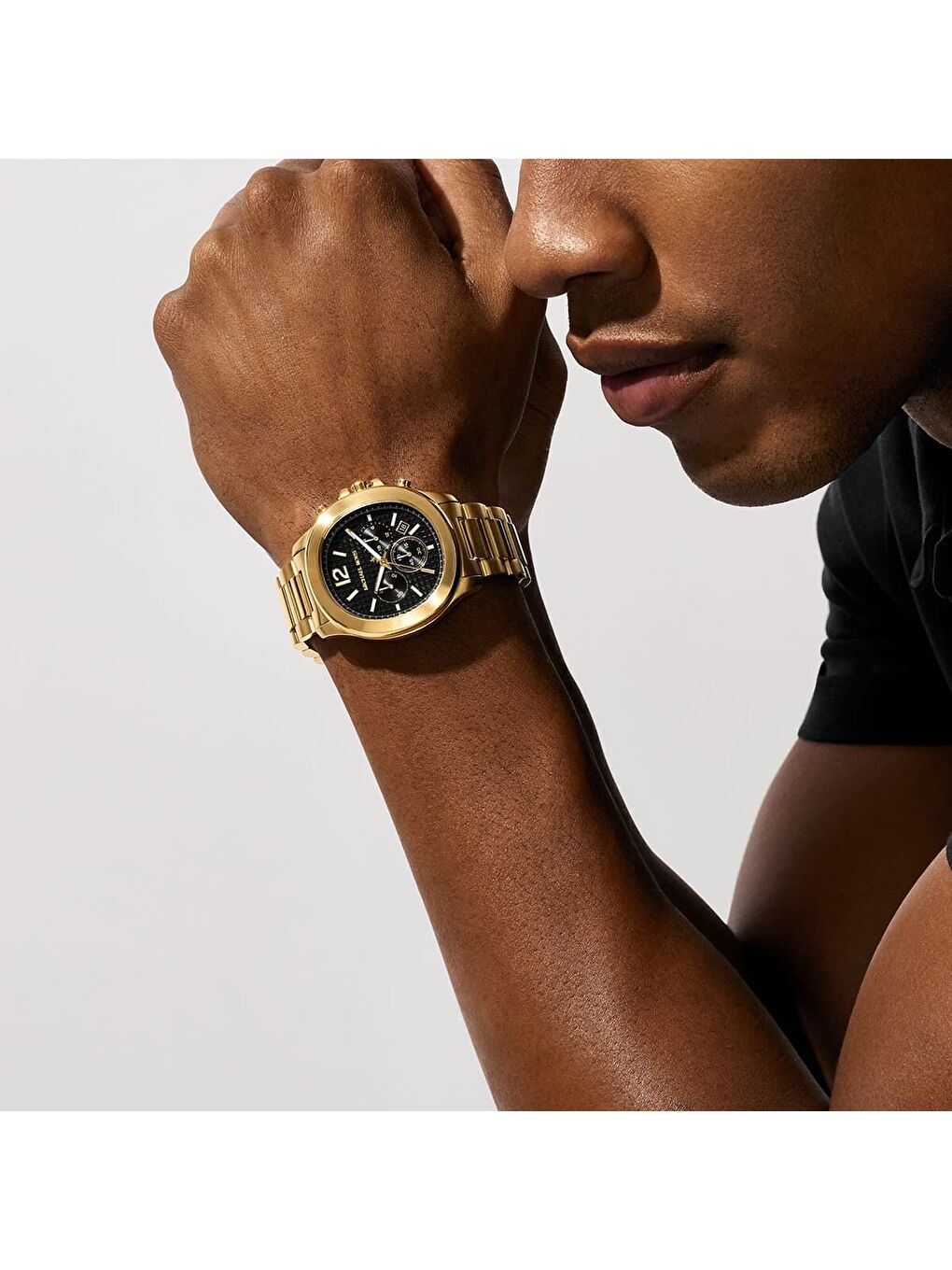 Sarı MK9192 Erkek Kol Saati-3