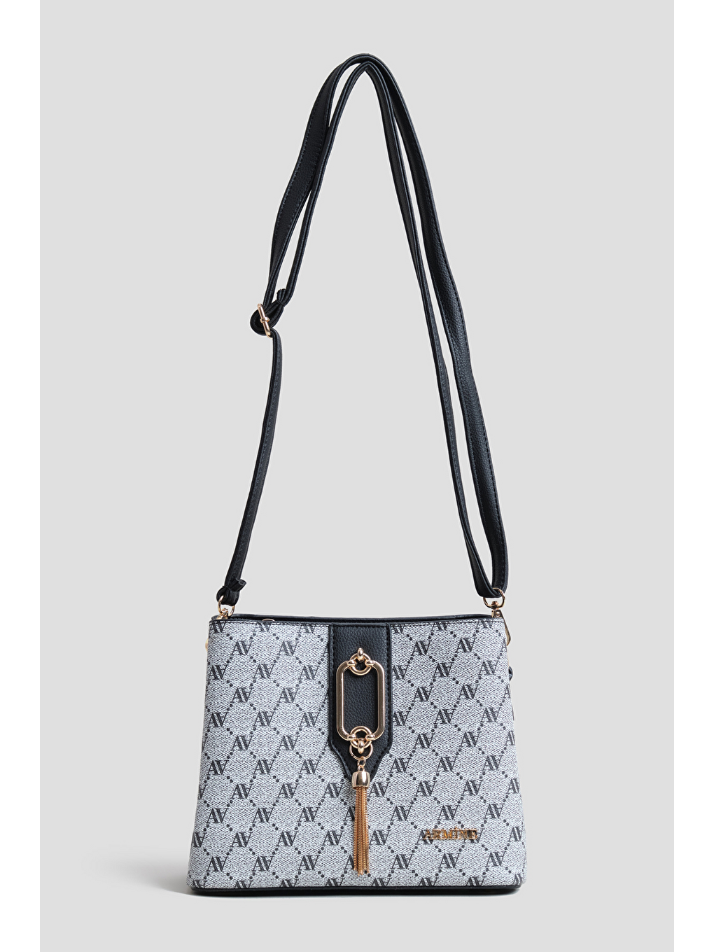 Noktalı Çanta Gri-2