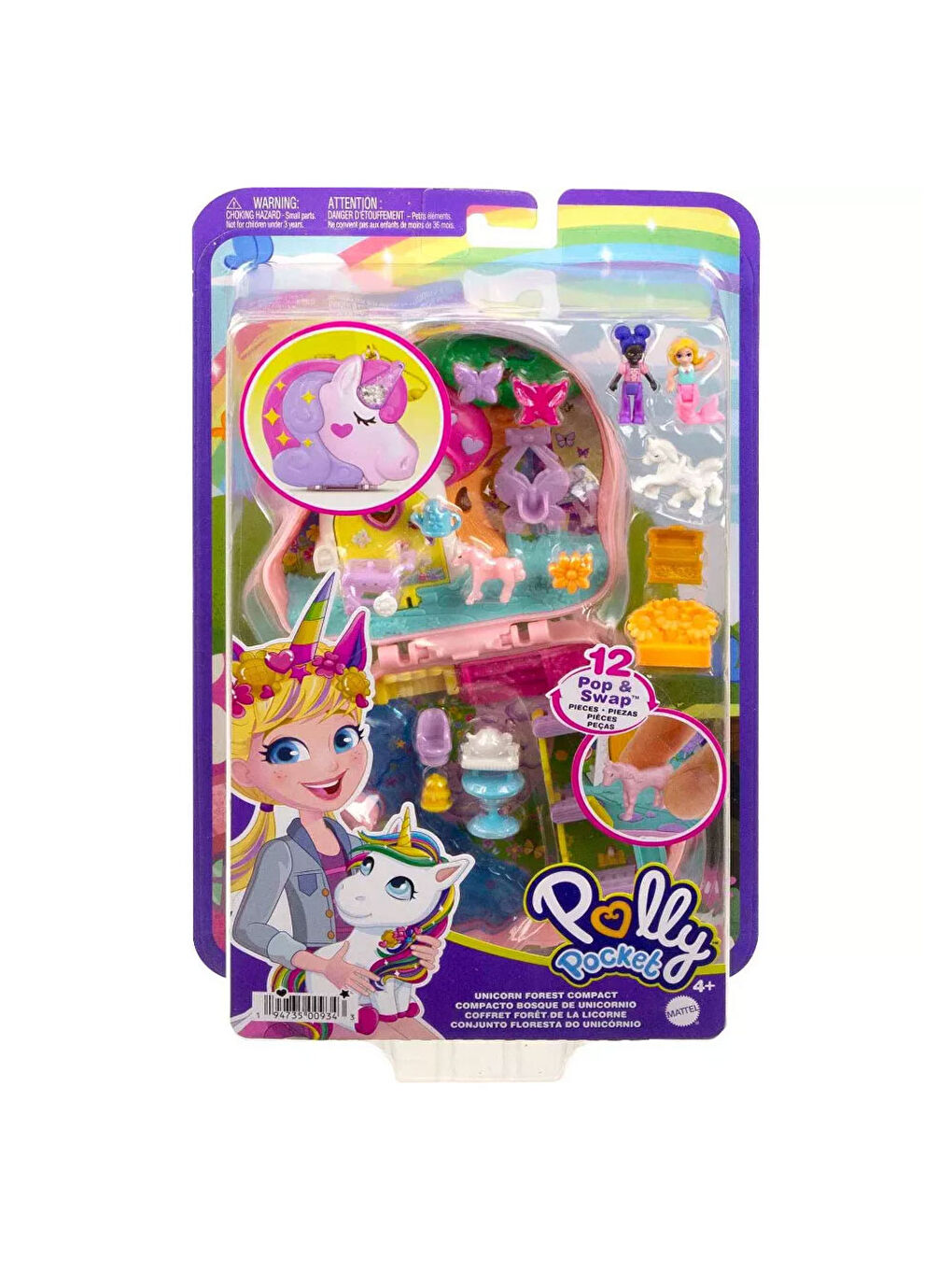 Polly Pocket Renksiz Sparkle Stage Oyun Seti FRY35-HCG20